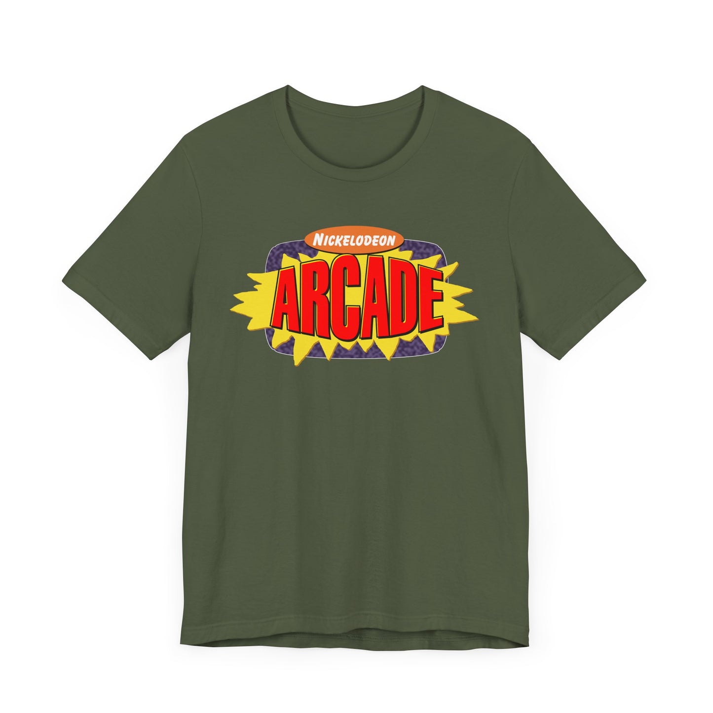 Nick Arcade Short Sleeve Tee Shirt - A Throwback to Gaming Magic