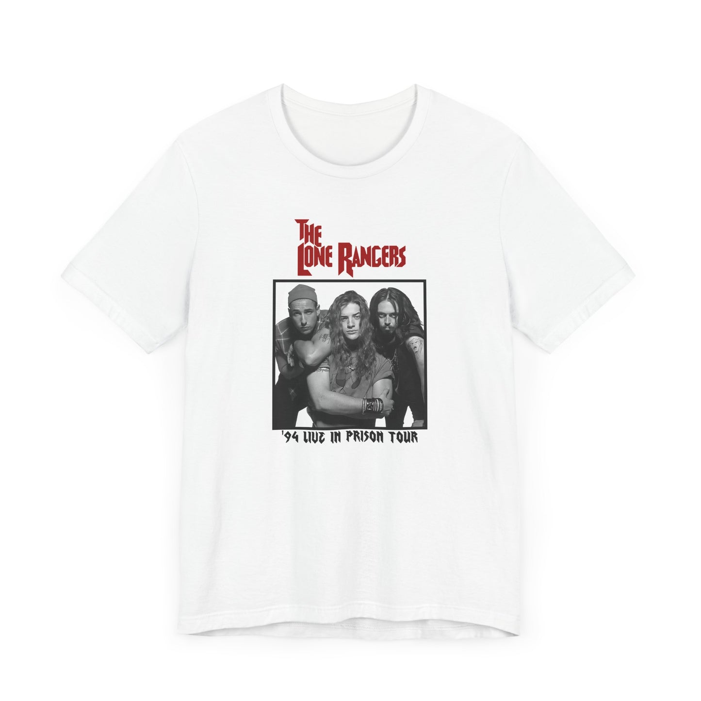 Airheads The Lone Rangers Short Sleeve Tee Shirt - A Rockin’ Tribute to 90s Comedy