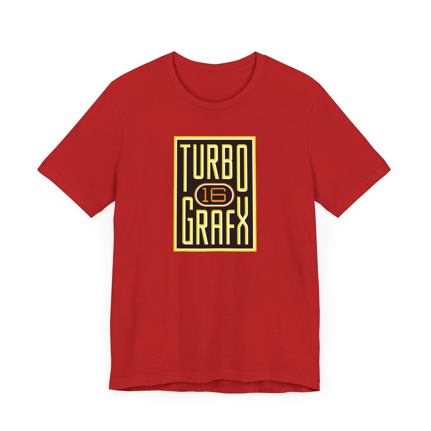 TurboGrafx-16 Short Sleeve Tee Shirt - A Retro Gaming Classic