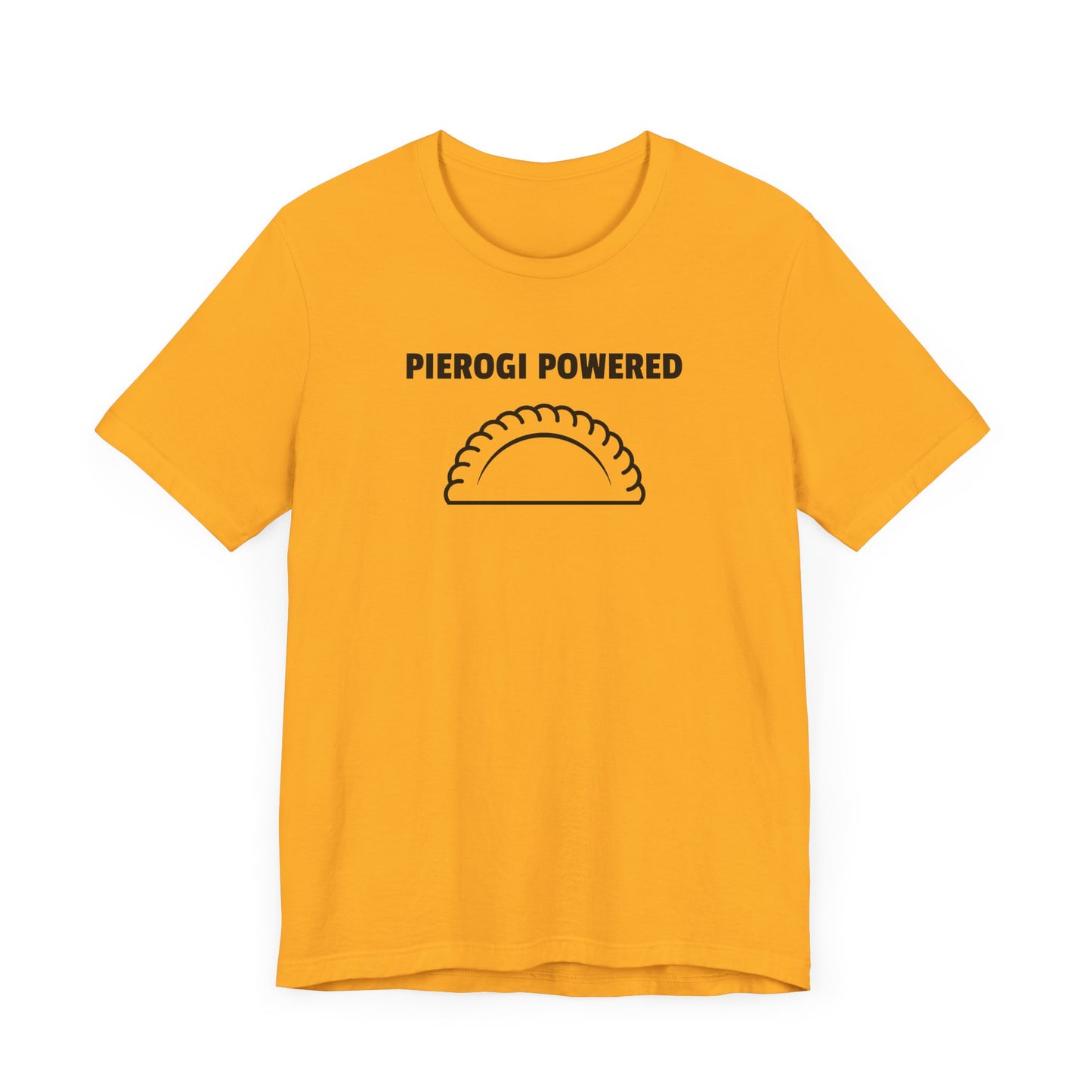 Pierogi Power Pierogi Lover's Short Sleeve Tee Shirt - A Deliciously Bold Statement