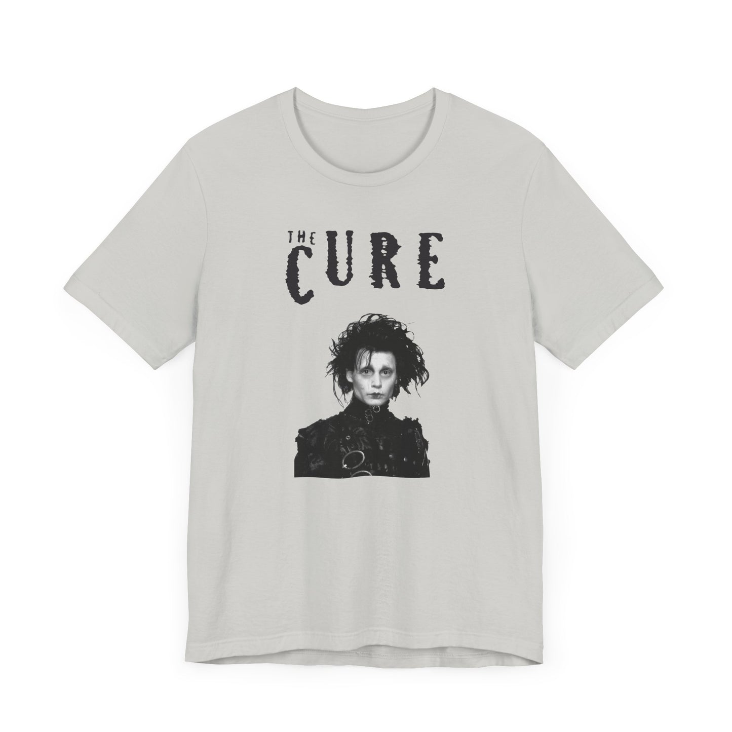 The Cure Meme Funny Short Sleeve Tee Shirt - A Hilarious Goth Tribute