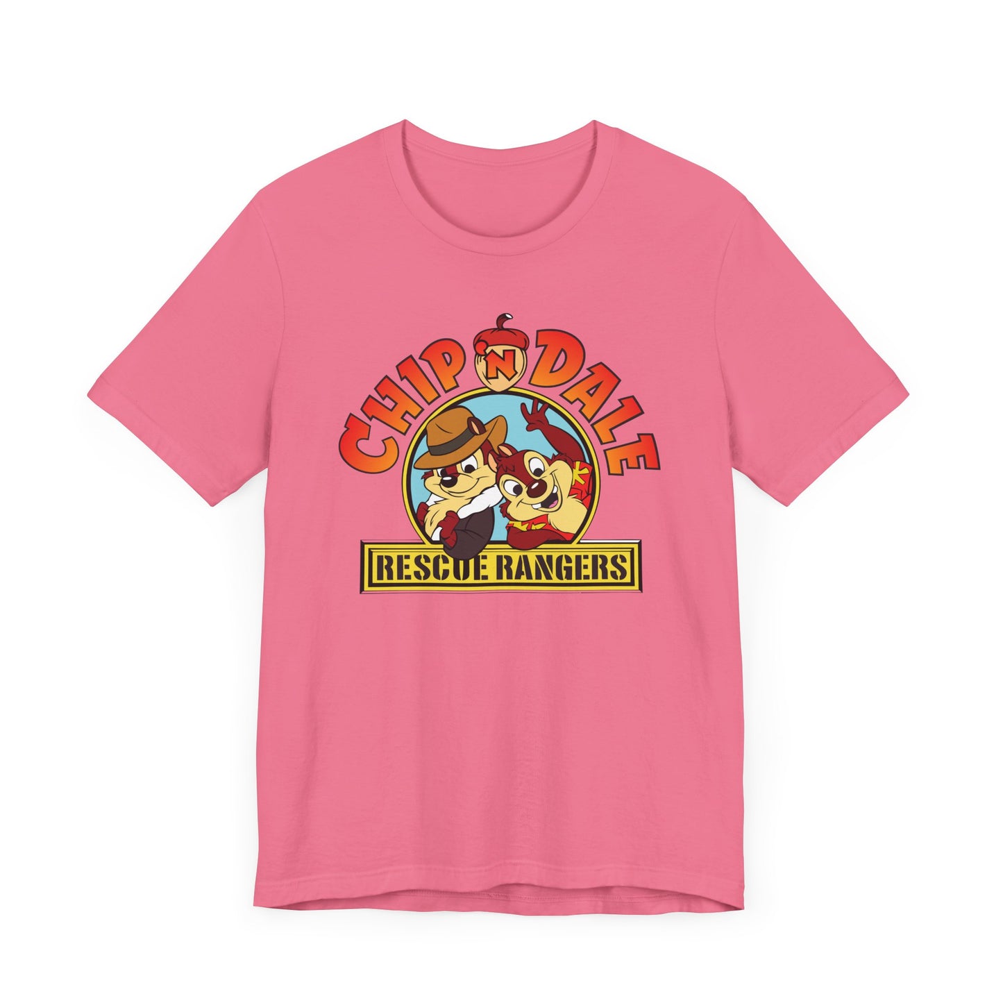 Chip 'n Dale Rescue Rangers Short Sleeve Tee Shirt - A Nostalgic Nod to a 90s Classic