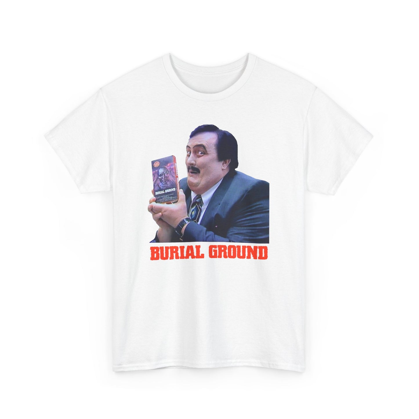 Paul Bearer Burial Ground Tee – Classic Wrestling and Horror Mashup