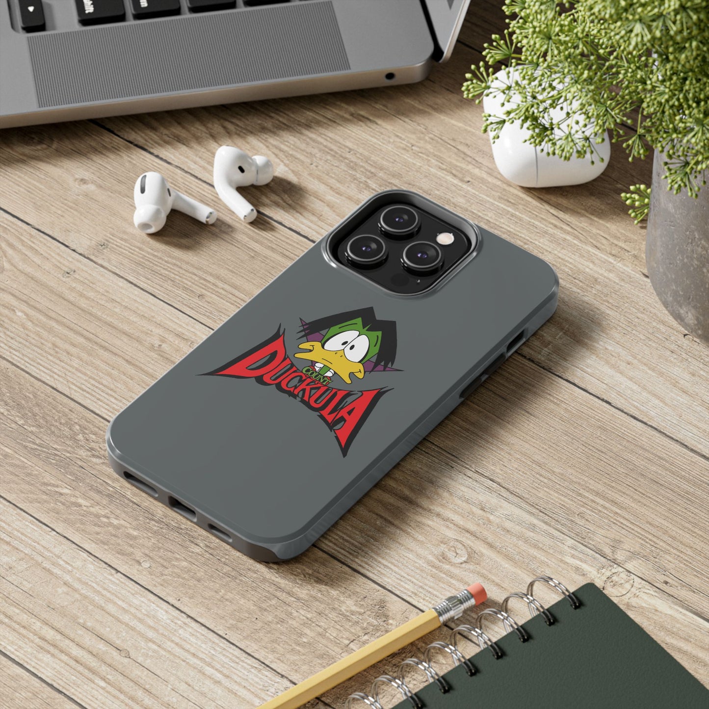 Count Duckula Tough Phone Case – Cult Favorite Cartoon Design