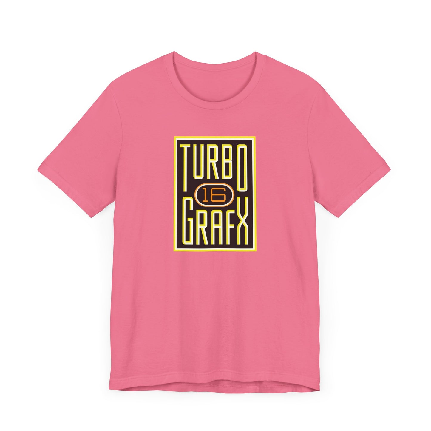 TurboGrafx-16 Short Sleeve Tee Shirt - A Retro Gaming Classic
