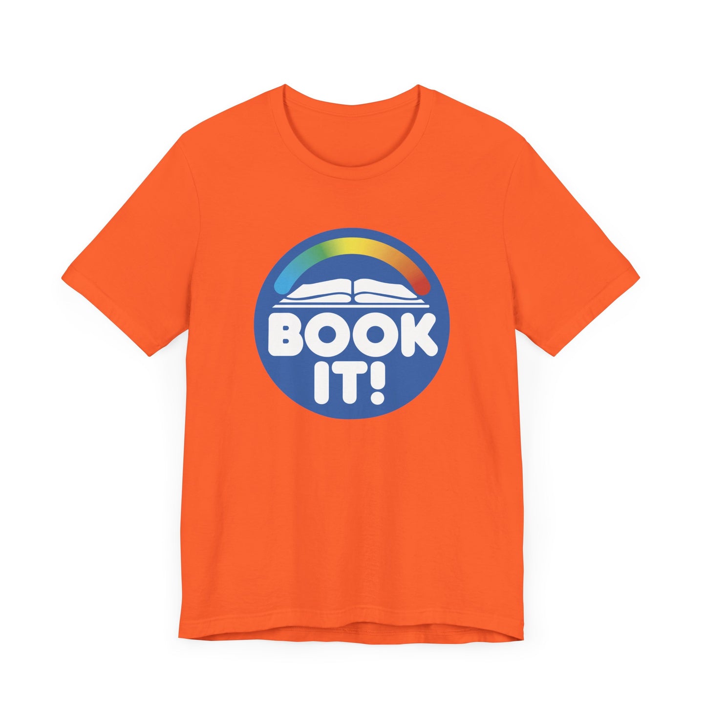 Book It! Short Sleeve Tee Shirt - A Slice of Childhood Nostalgia