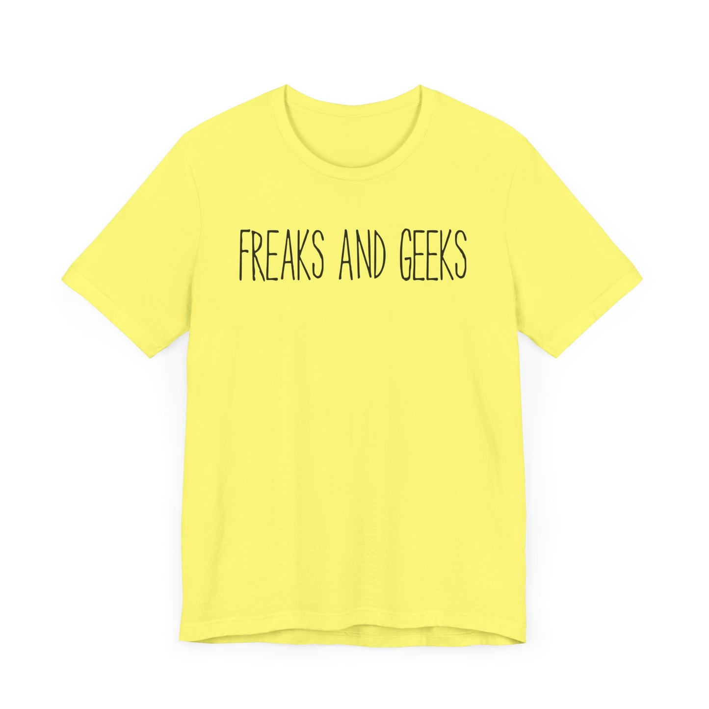 Freaks and Geeks Short Sleeve Tee Shirt - A Tribute to a Cult Classic