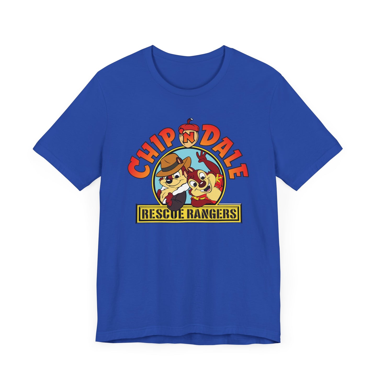 Chip 'n Dale Rescue Rangers Short Sleeve Tee Shirt - A Nostalgic Nod to a 90s Classic