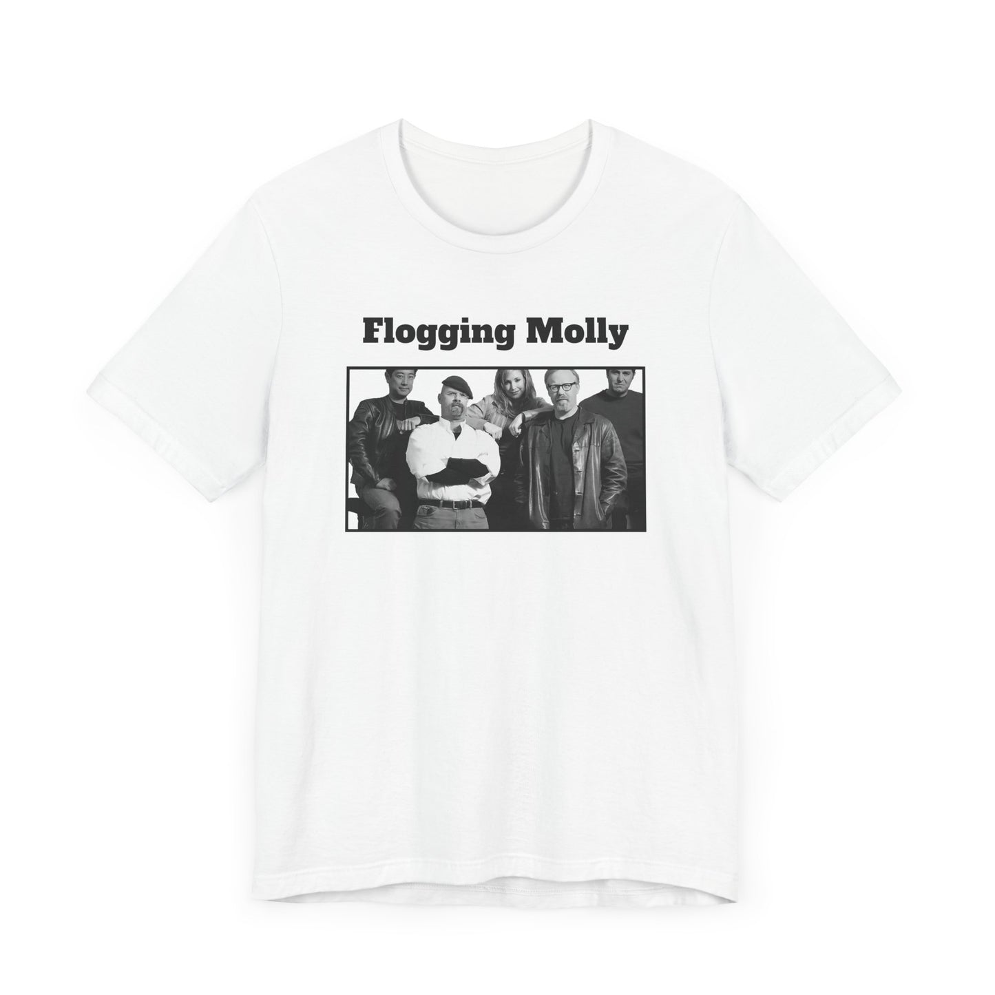 Mythbusters Flogging Molly Short Sleeve Tee Shirt - A Clever and Ironic Meme Tribute