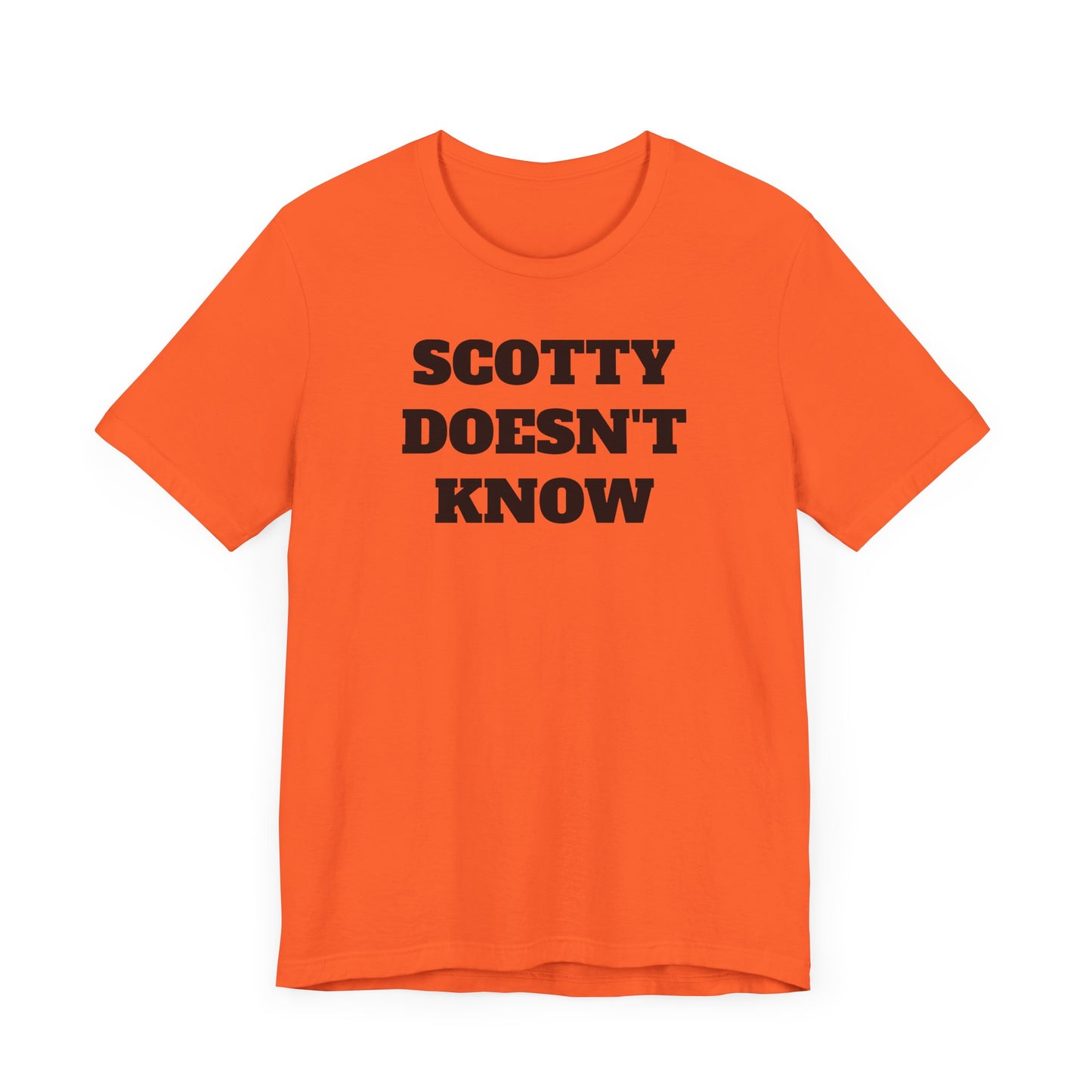 Scotty Doesn’t Know Short Sleeve T-Shirt - EuroTrip Movie Classic