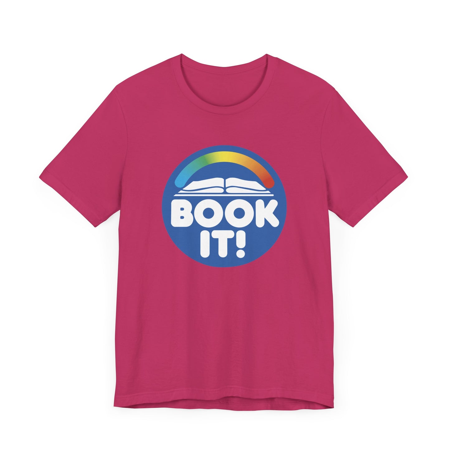 Book It! Short Sleeve Tee Shirt - A Slice of Childhood Nostalgia
