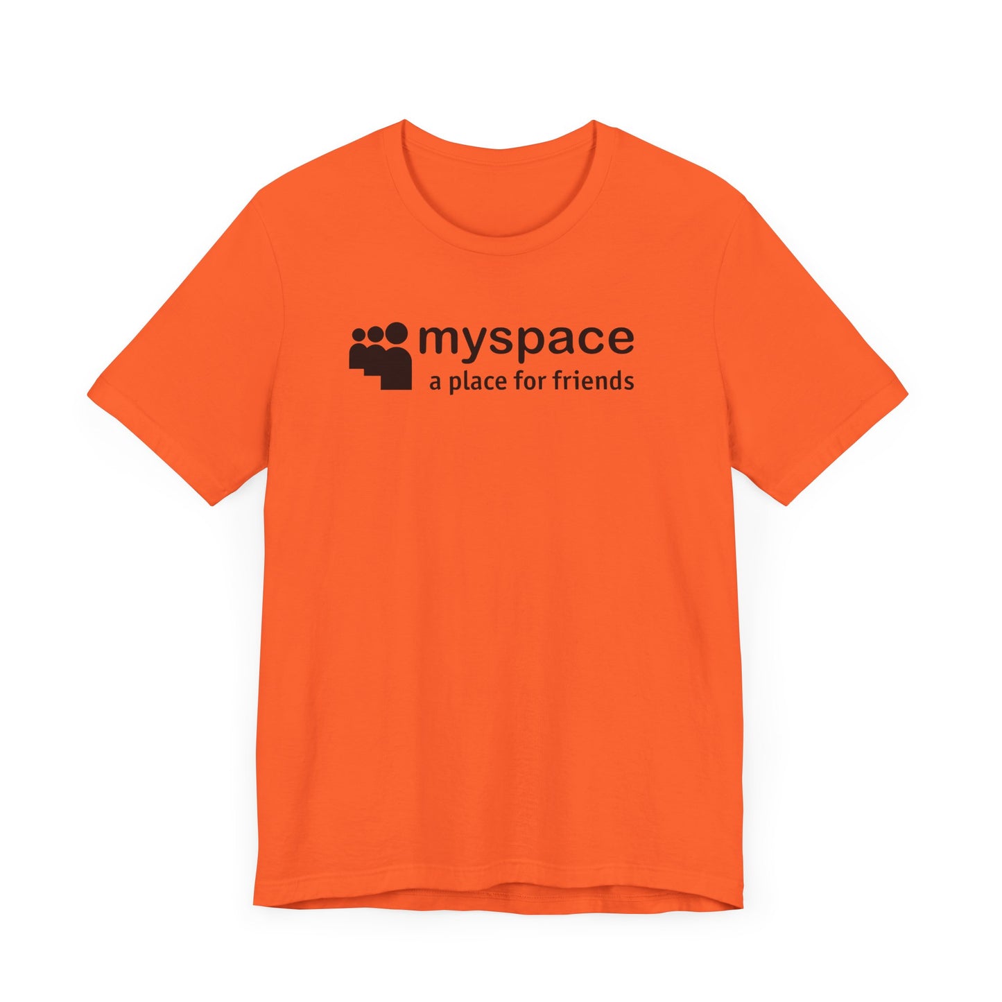 Myspace Social Media Short Sleeve Tee Shirt - A Throwback to the Good Old Days