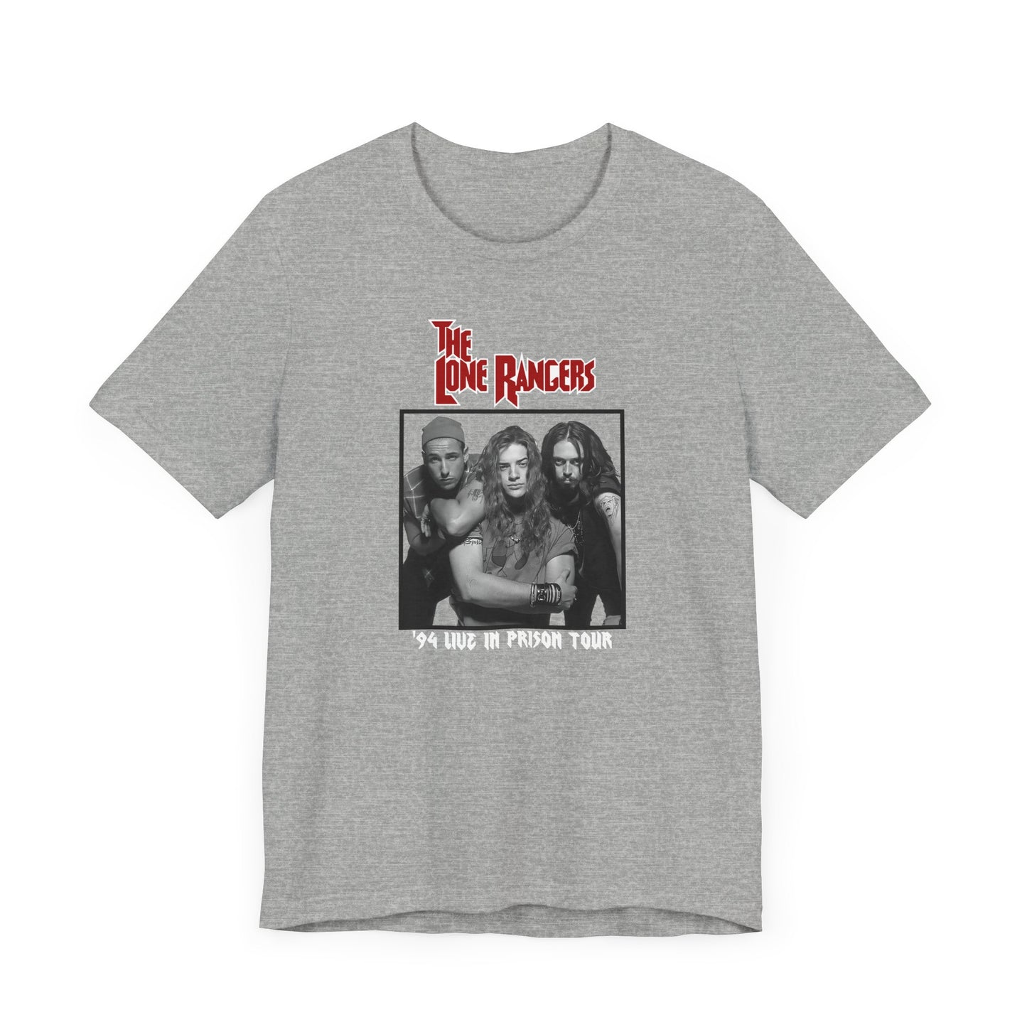 Airheads The Lone Rangers Short Sleeve Tee Shirt - A Rockin’ Tribute to 90s Comedy