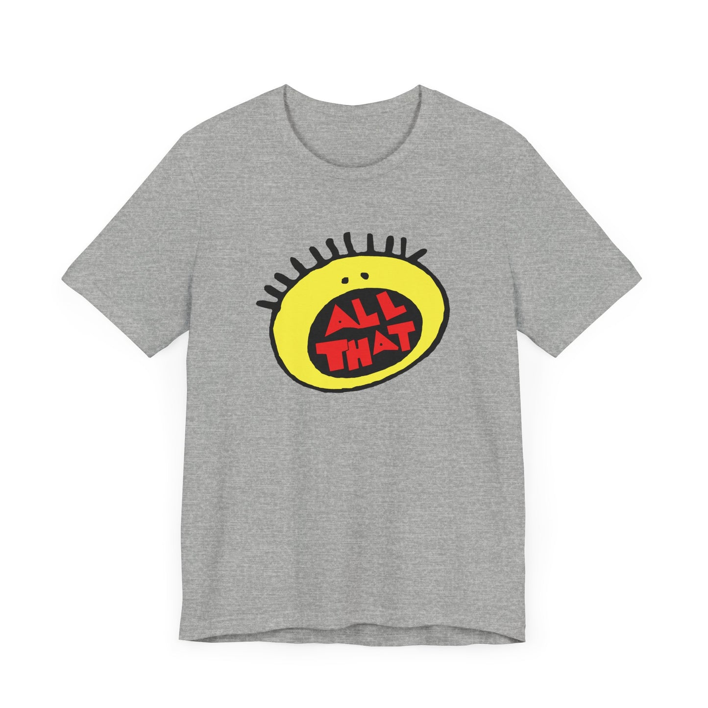 All That Short Sleeve Tee Shirt - A Nostalgic Tribute to 90s Nickelodeon