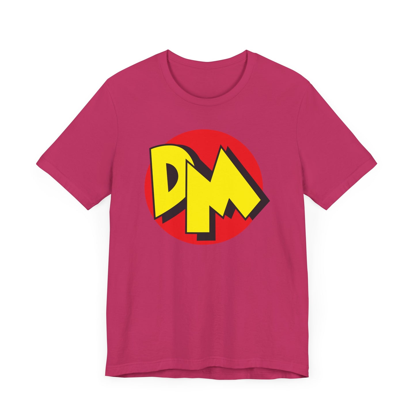 Danger Mouse Short Sleeve Tee Shirt - A Tribute to 80s Animated Brilliance