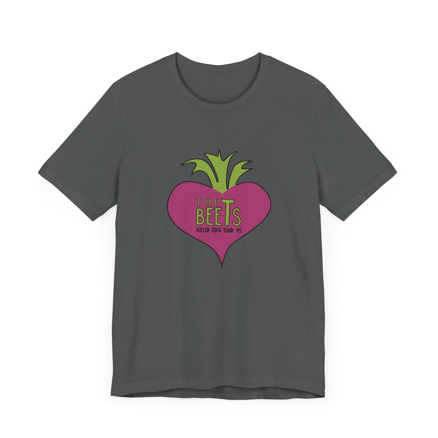 Doug The Beets World Tour '95 Short Sleeve T-Shirt - 90s Cartoon Band Nostalgia