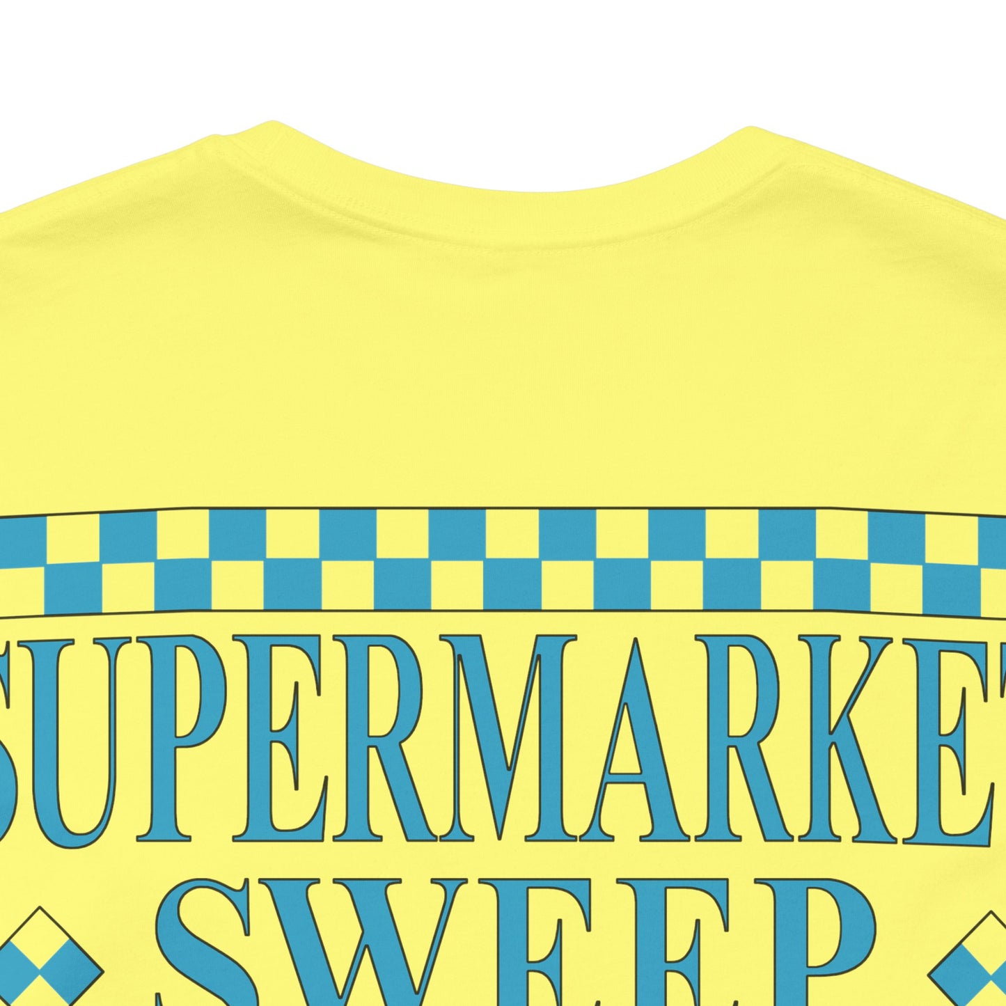 Supermarket Sweep Team 3 Yellow Short Sleeve Tee Shirt - A Nostalgic Nod to a Game Show Classic
