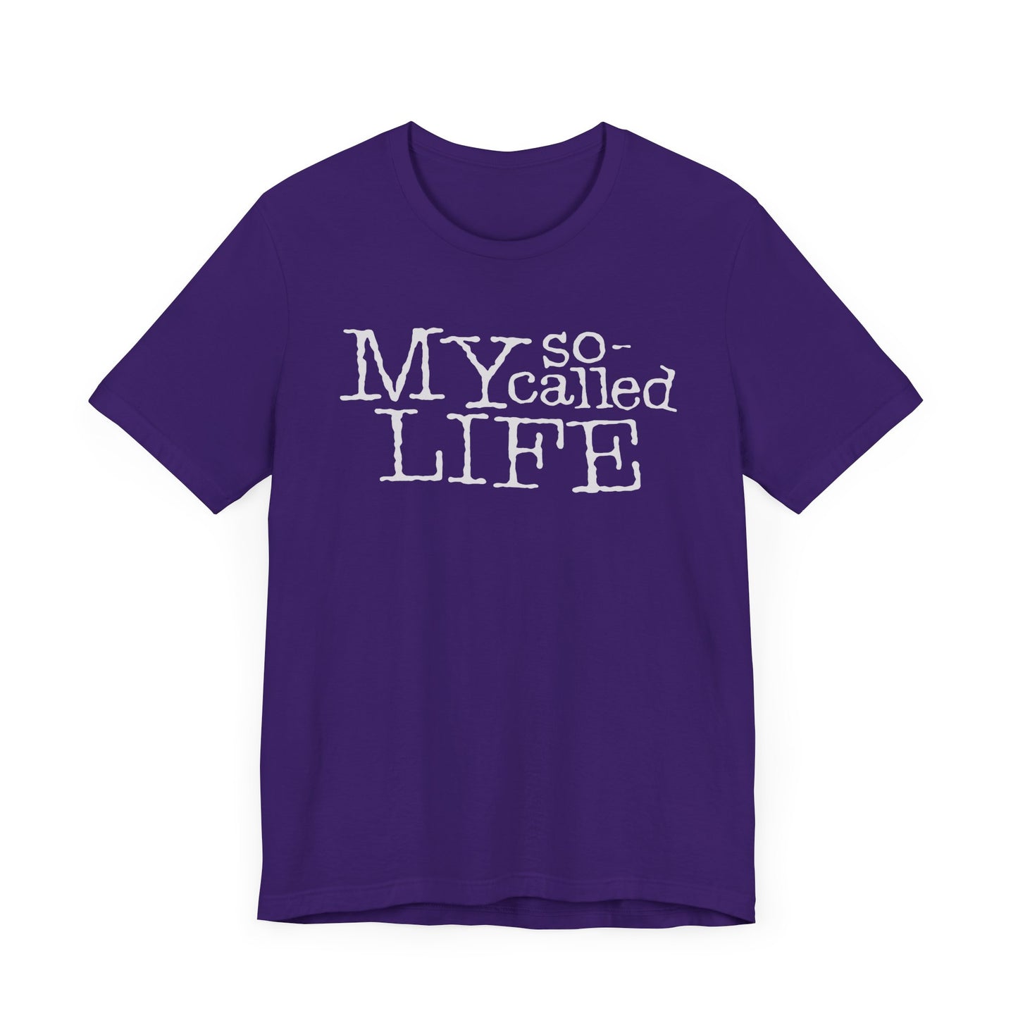 My So-Called Life Short Sleeve Tee Shirt - A Tribute to 90s Teenage Angst