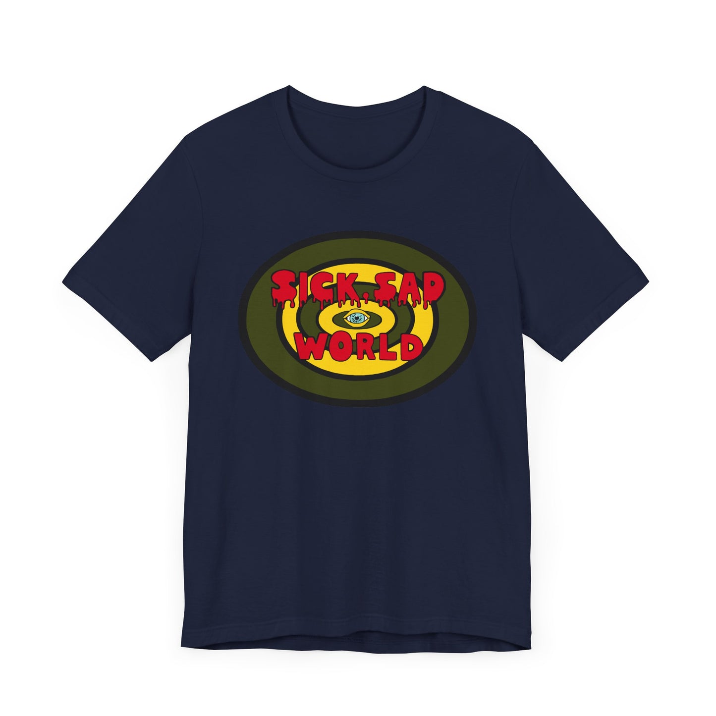Daria Sick Sad World Short Sleeve Tee Shirt - A 90s Satirical Classic