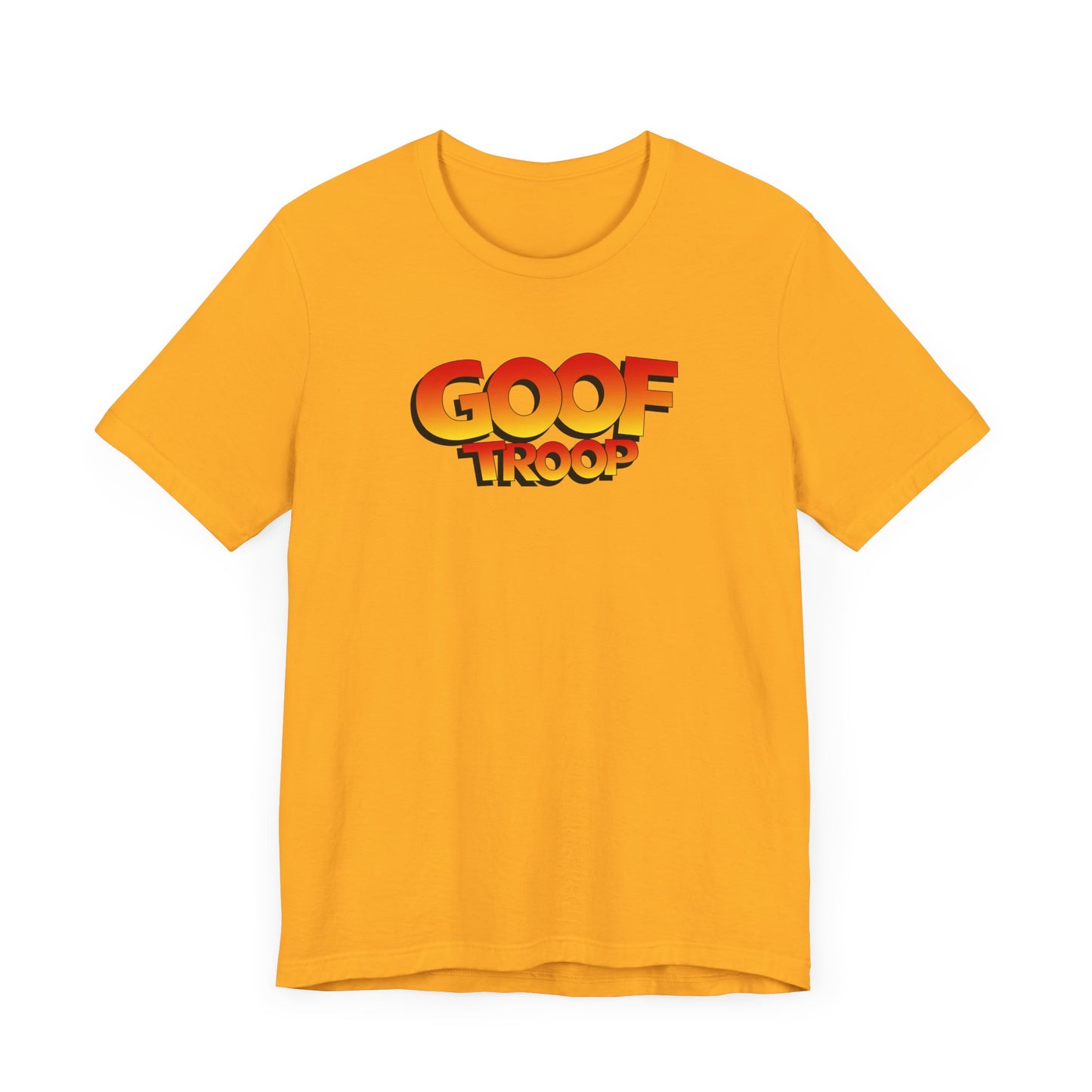 90s Afternoon Cartoon Goof Troop Short Sleeve Tee Shirt - A Nostalgic Throwback