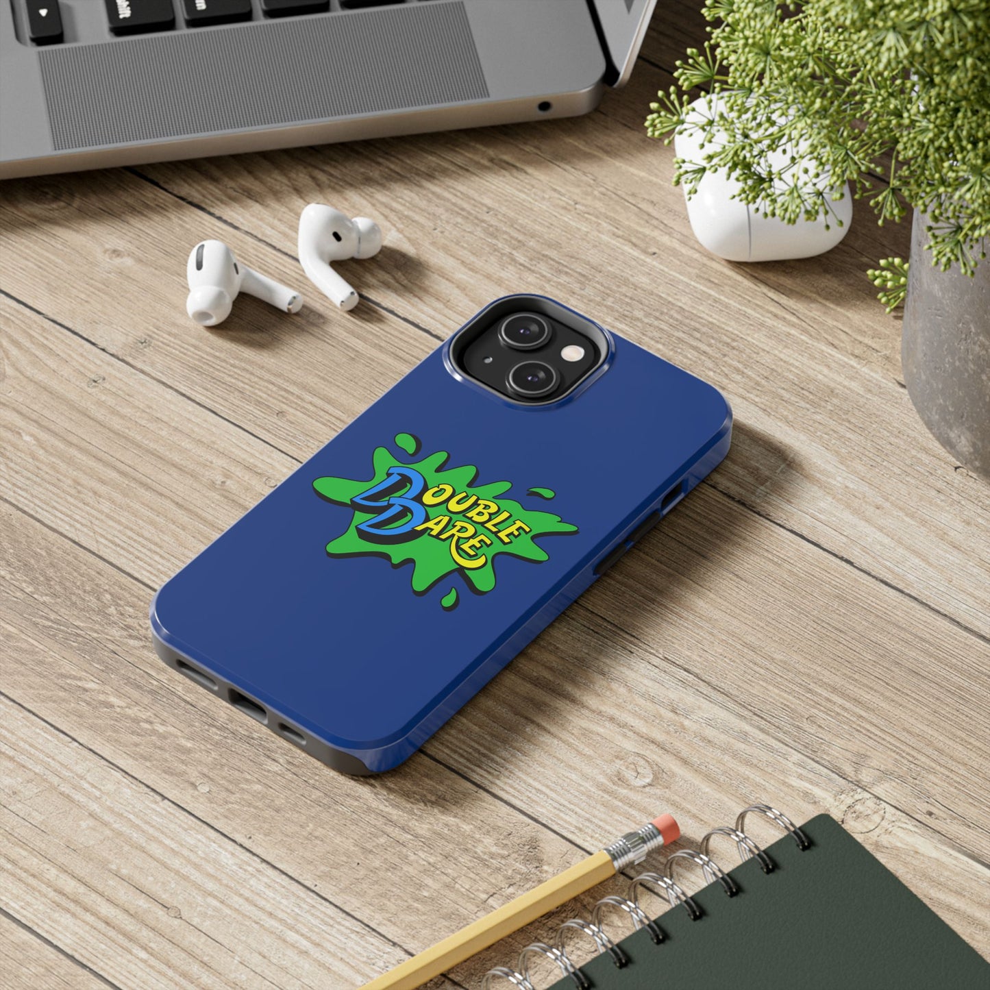 Double Dare Tough Phone Case - A Nostalgic Nod to 90s Fun