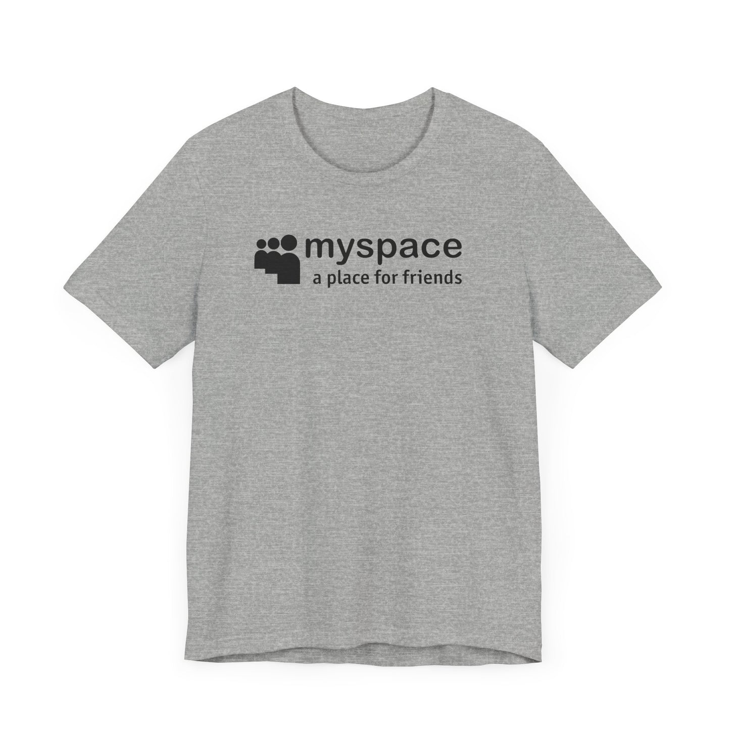 Myspace Social Media Short Sleeve Tee Shirt - A Throwback to the Good Old Days