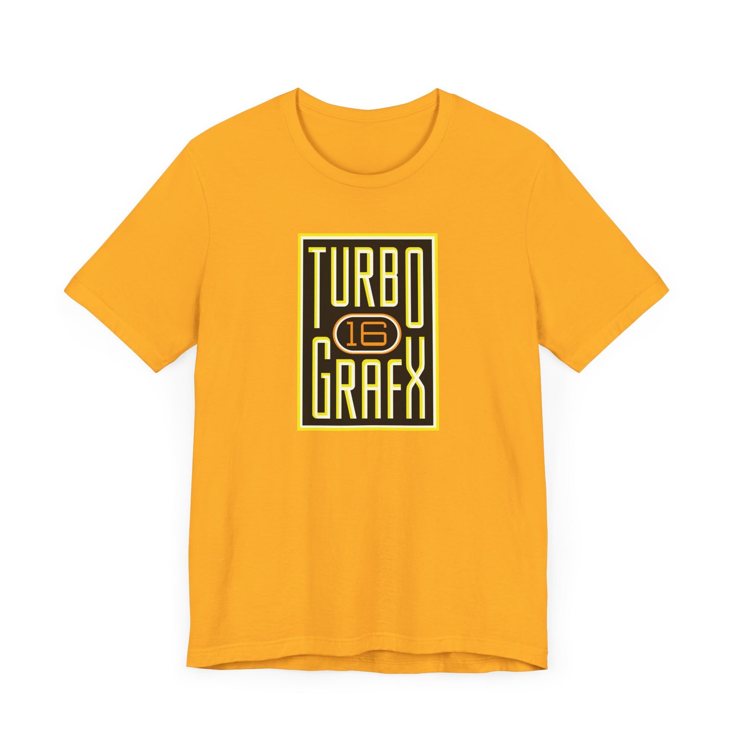 TurboGrafx-16 Short Sleeve Tee Shirt - A Retro Gaming Classic