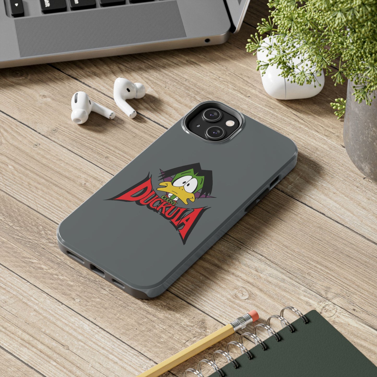Count Duckula Tough Phone Case – Cult Favorite Cartoon Design