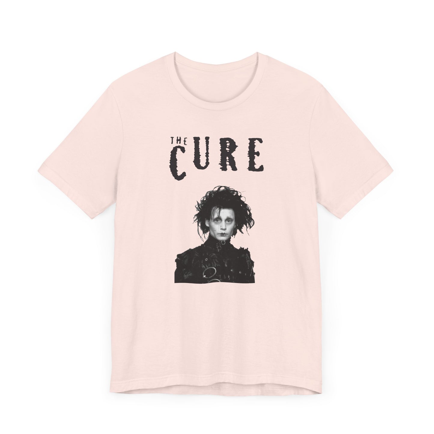 The Cure Meme Funny Short Sleeve Tee Shirt - A Hilarious Goth Tribute