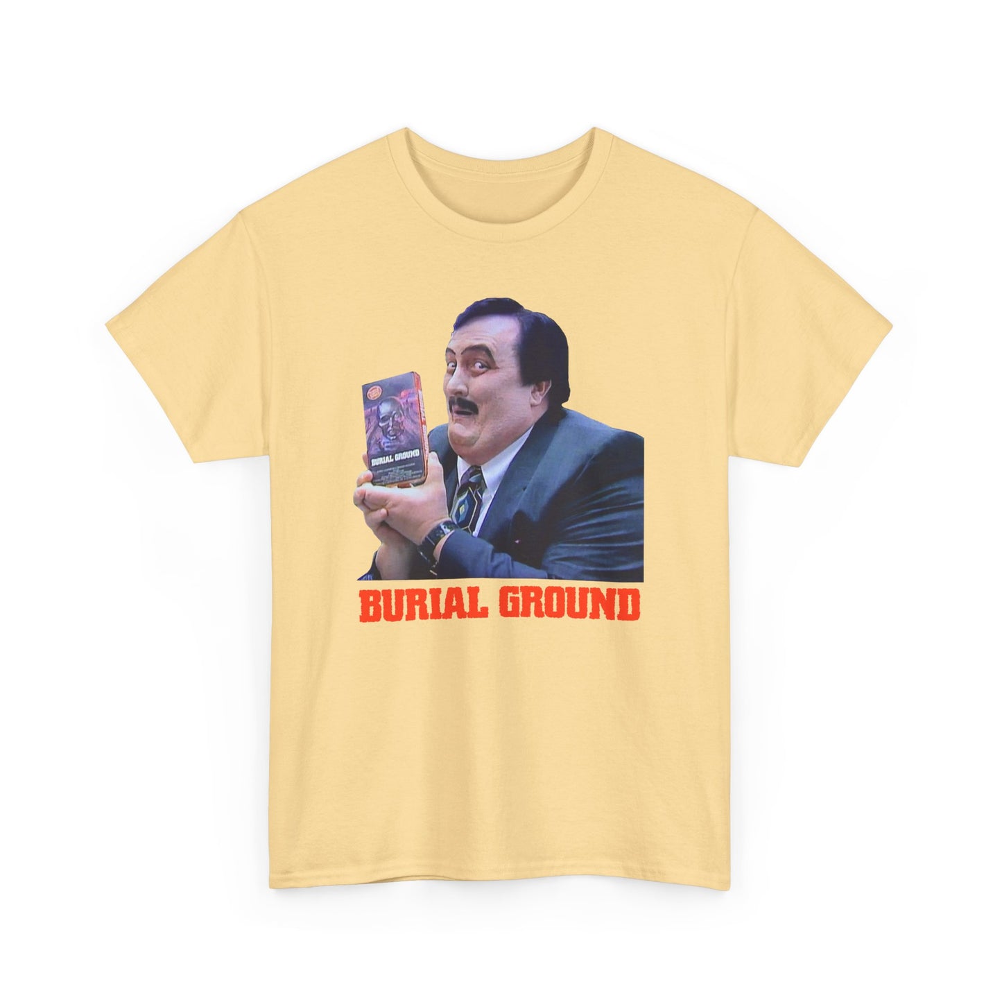 Paul Bearer Burial Ground Tee – Classic Wrestling and Horror Mashup