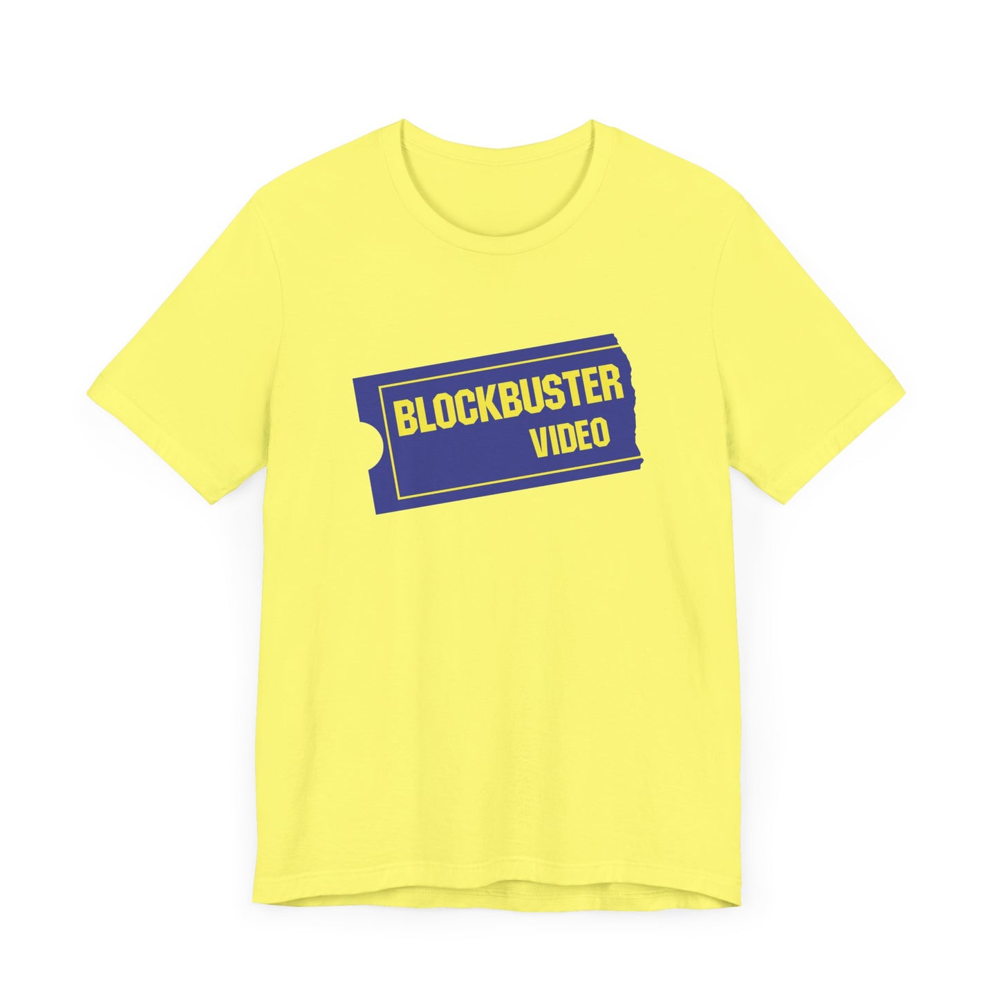 Blockbuster Video Short Sleeve Tee Shirt - A Nostalgic Tribute to Movie Night