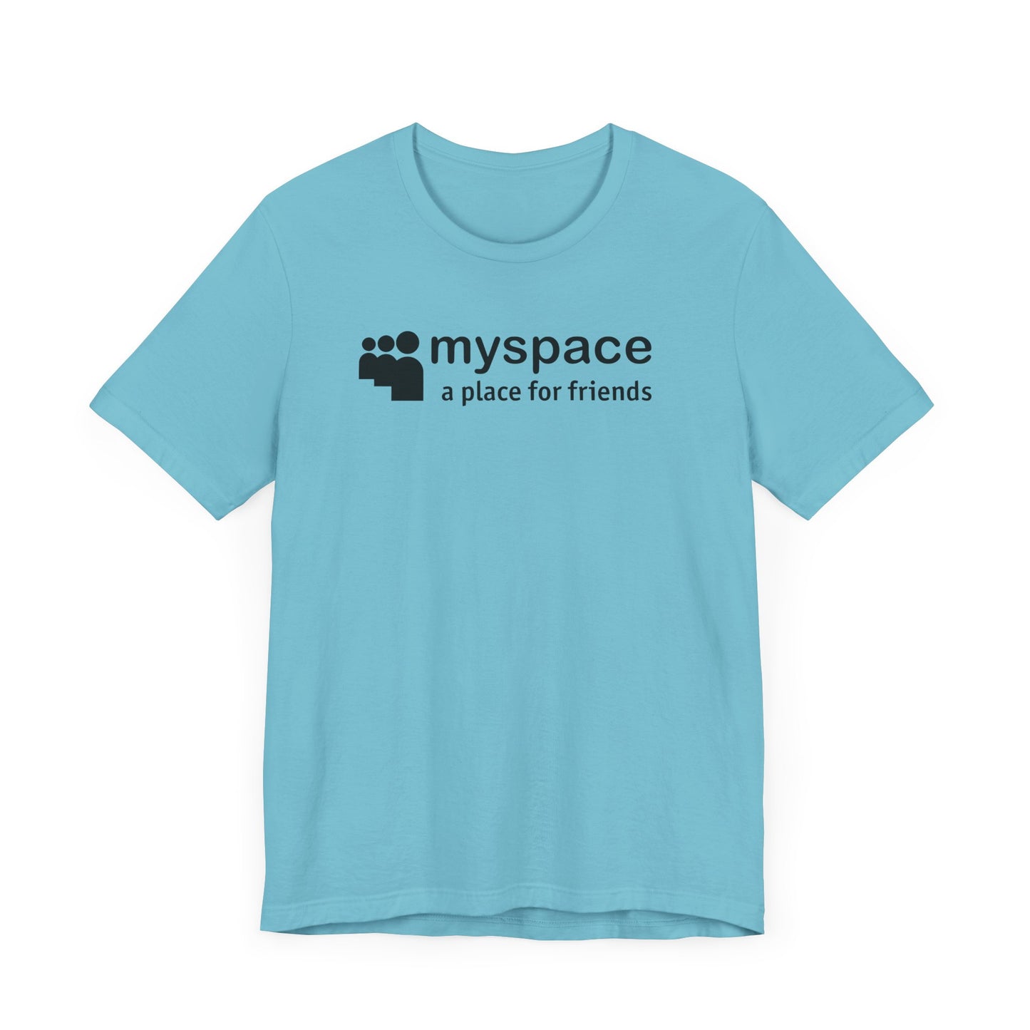 Myspace Social Media Short Sleeve Tee Shirt - A Throwback to the Good Old Days