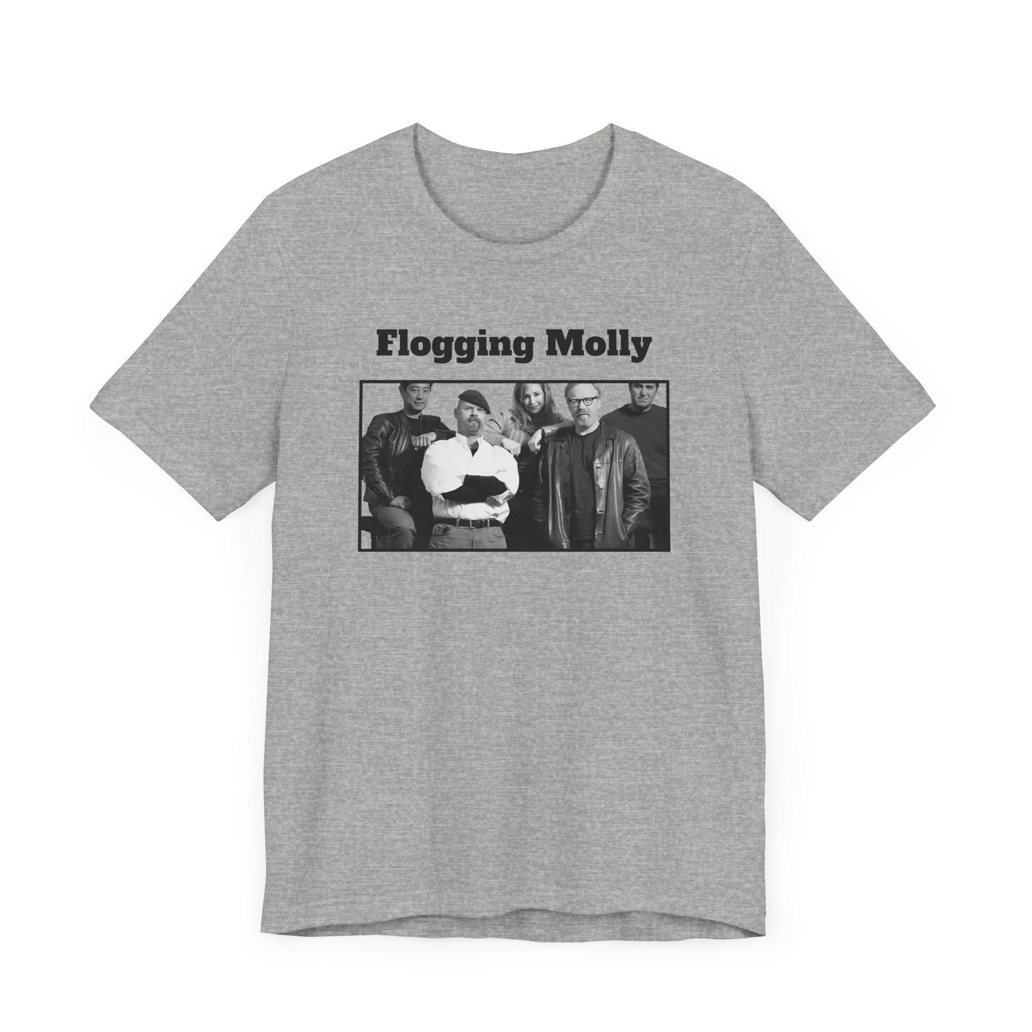 Mythbusters Flogging Molly Short Sleeve Tee Shirt - A Clever and Ironic Meme Tribute