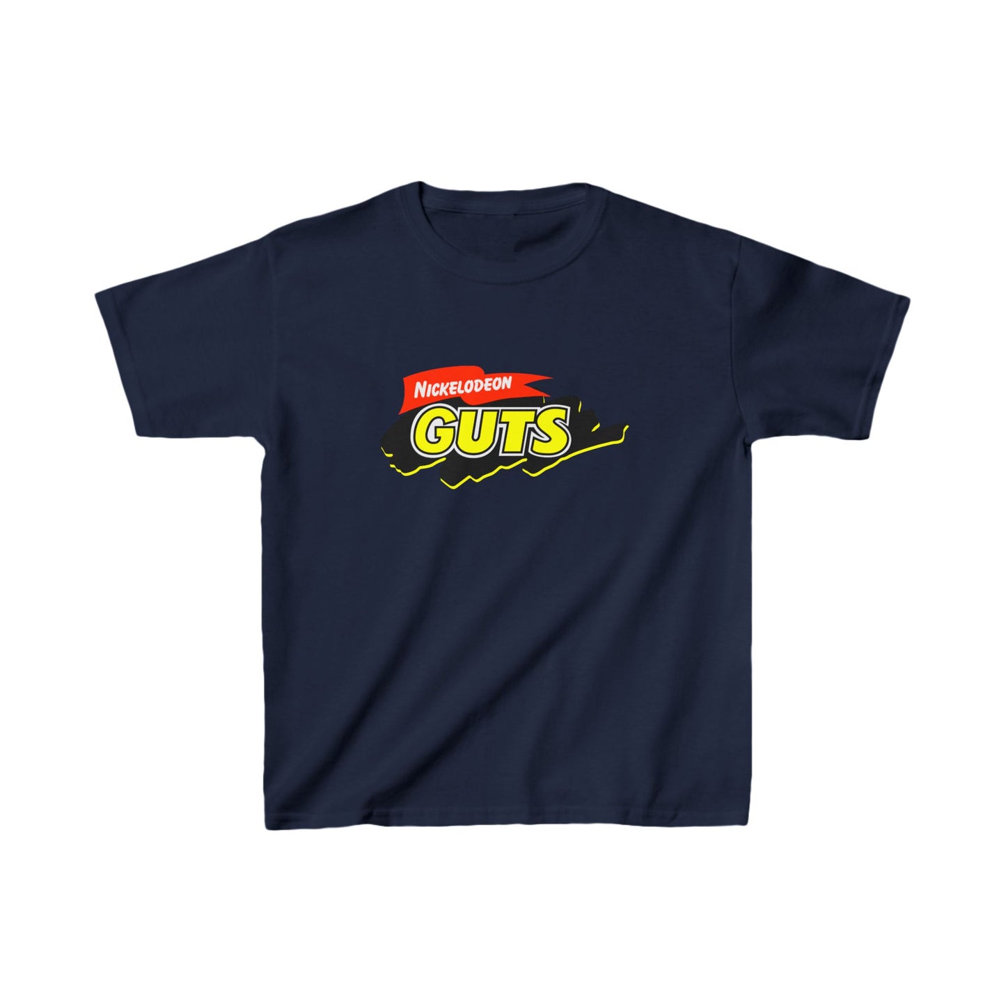 Kids Nickelodeon GUTS Heavy Cotton Tee - A 90s Nostalgia Classic