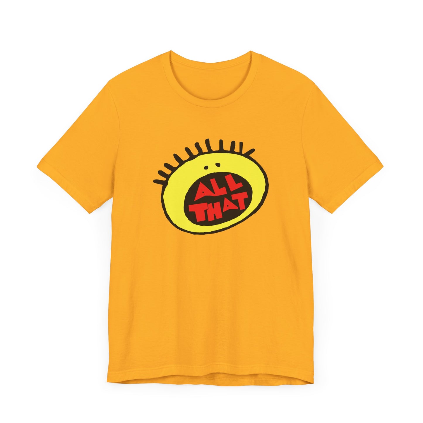 All That Short Sleeve Tee Shirt - A Nostalgic Tribute to 90s Nickelodeon
