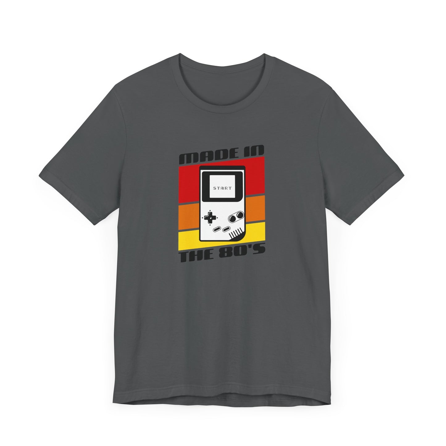 Made in the 80s Short Sleeve Tee – Nostalgia-Inspired Retro Gaming Shirt
