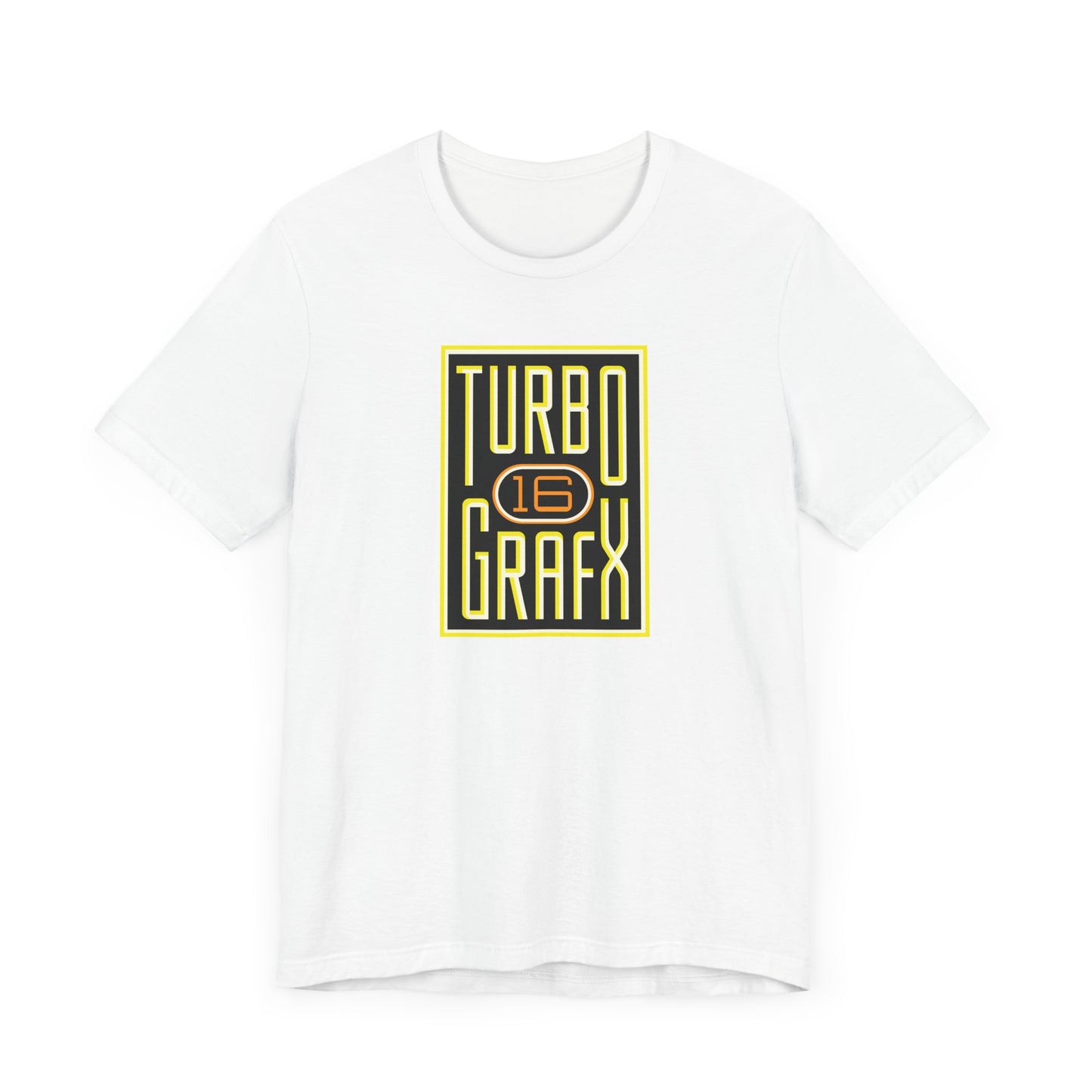 TurboGrafx-16 Short Sleeve Tee Shirt - A Retro Gaming Classic