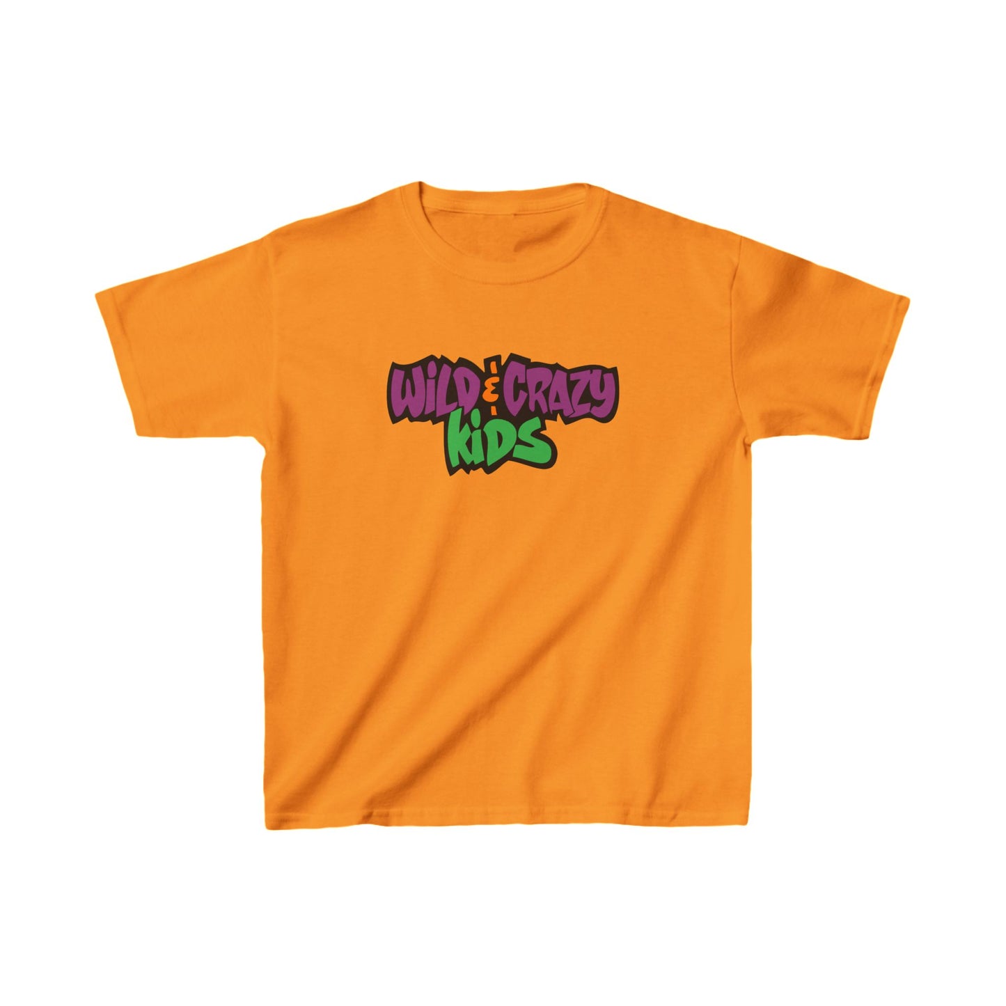 Kids Wild and Crazy Kids Heavy Cotton Tee Shirt - For the Little Adventurers