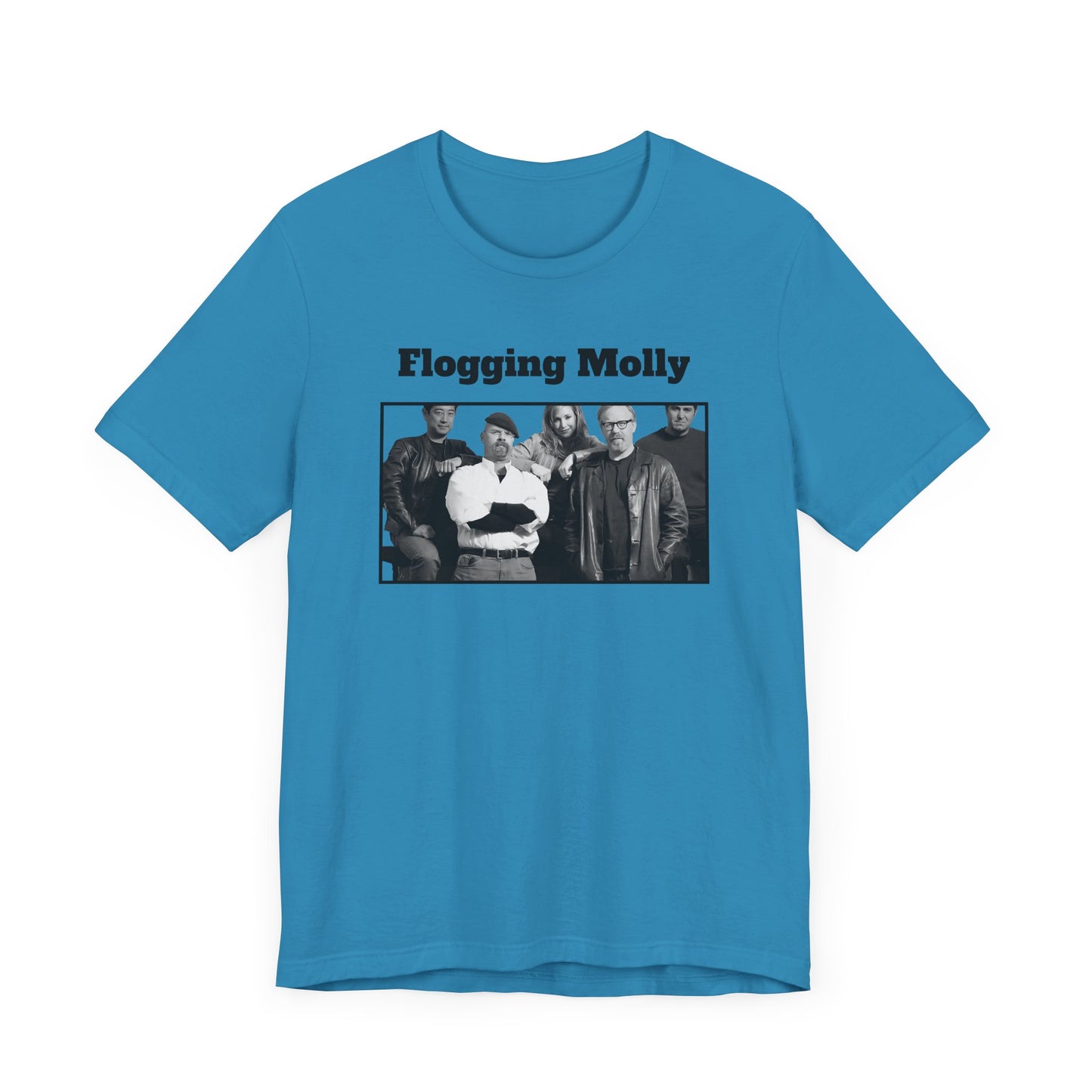 Mythbusters Flogging Molly Short Sleeve Tee Shirt - A Clever and Ironic Meme Tribute
