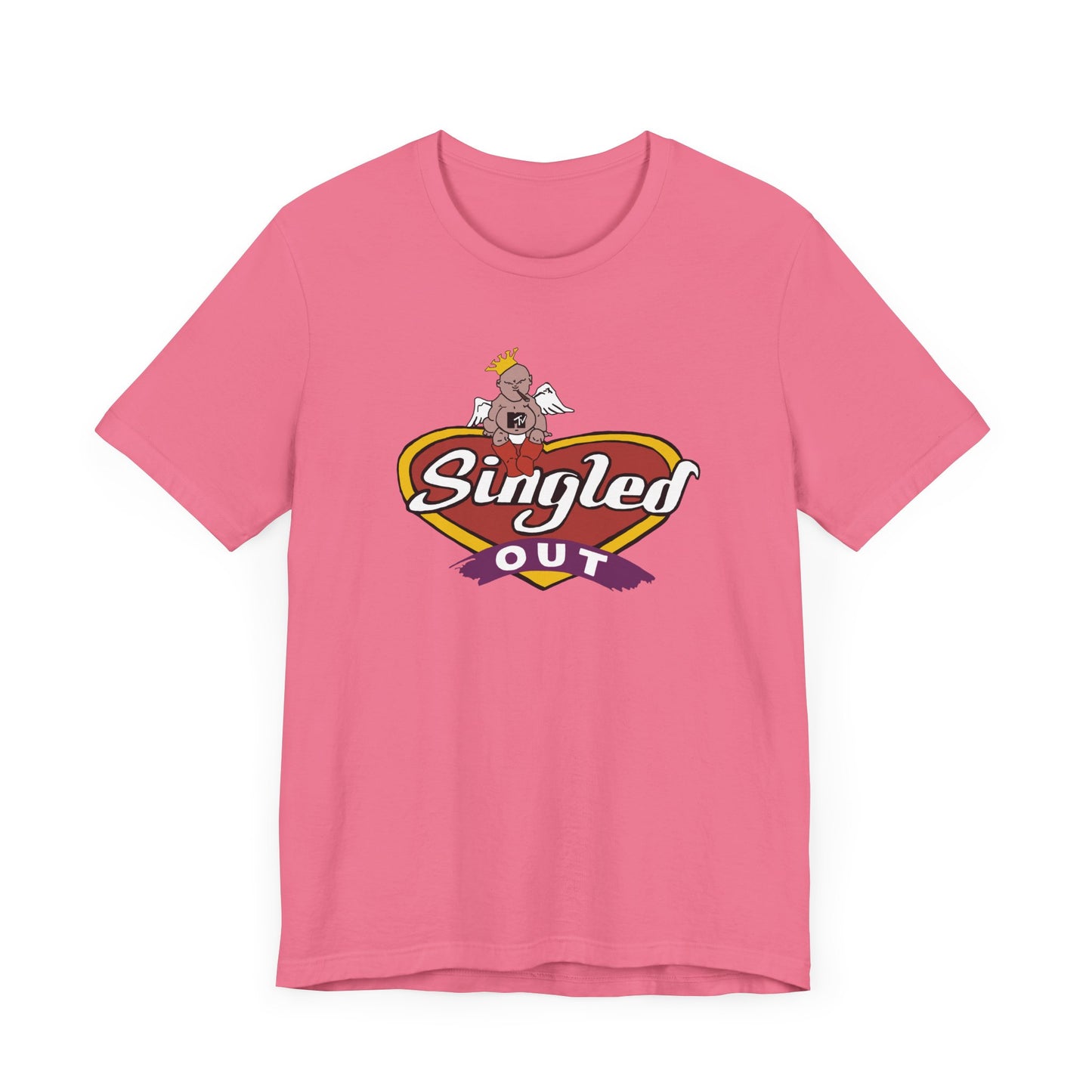 MTV-Inspired Singled Out Short Sleeve T-Shirt - A 90s Dating Show Throwback