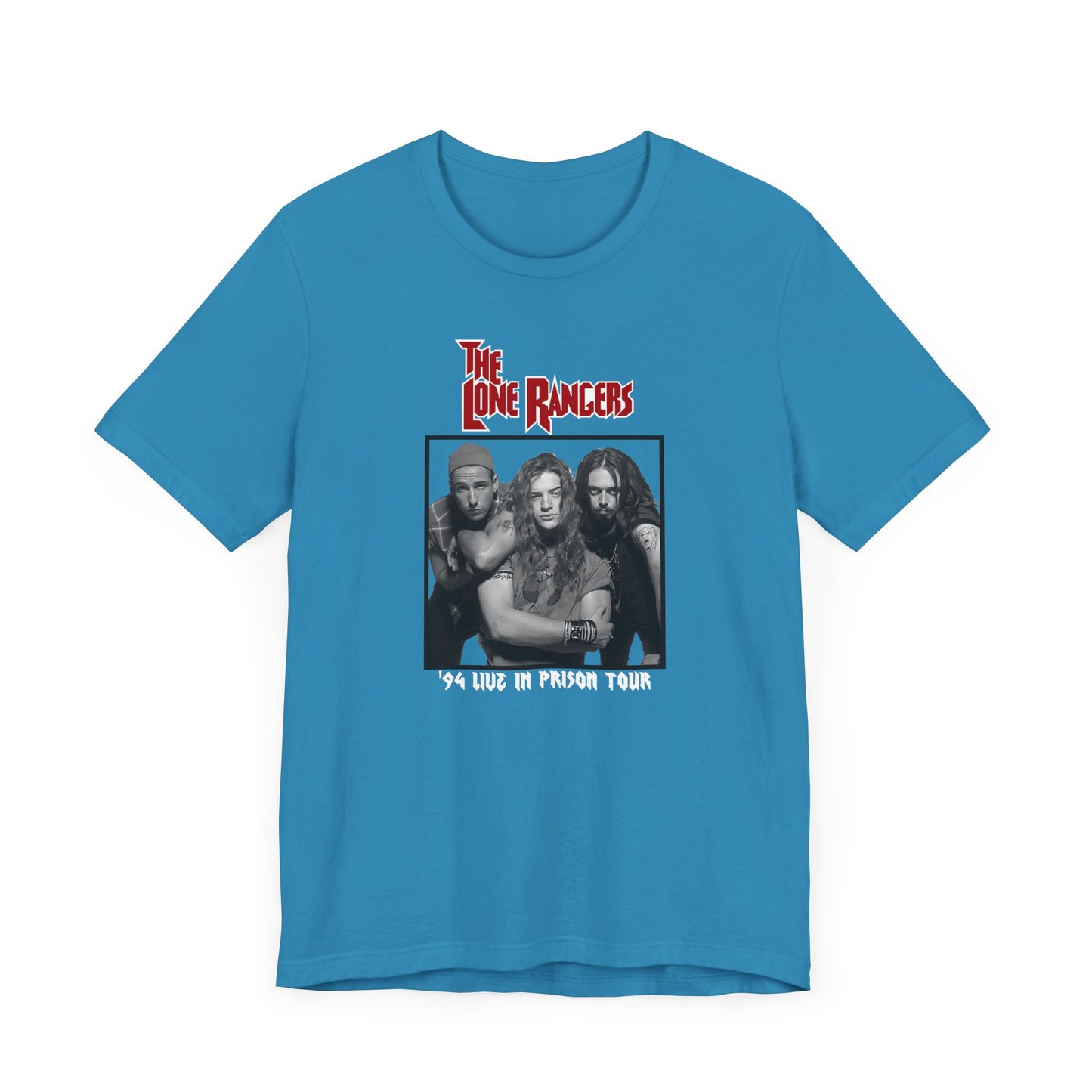 Airheads The Lone Rangers Short Sleeve Tee Shirt - A Rockin’ Tribute to 90s Comedy