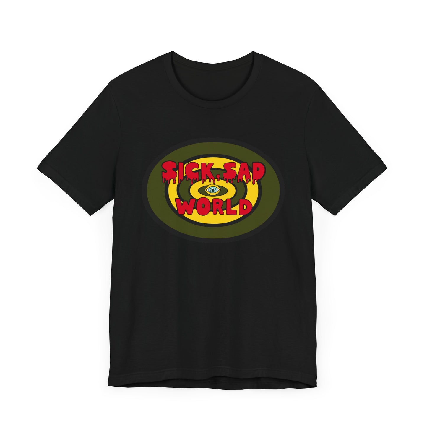 Daria Sick Sad World Short Sleeve Tee Shirt - A 90s Satirical Classic