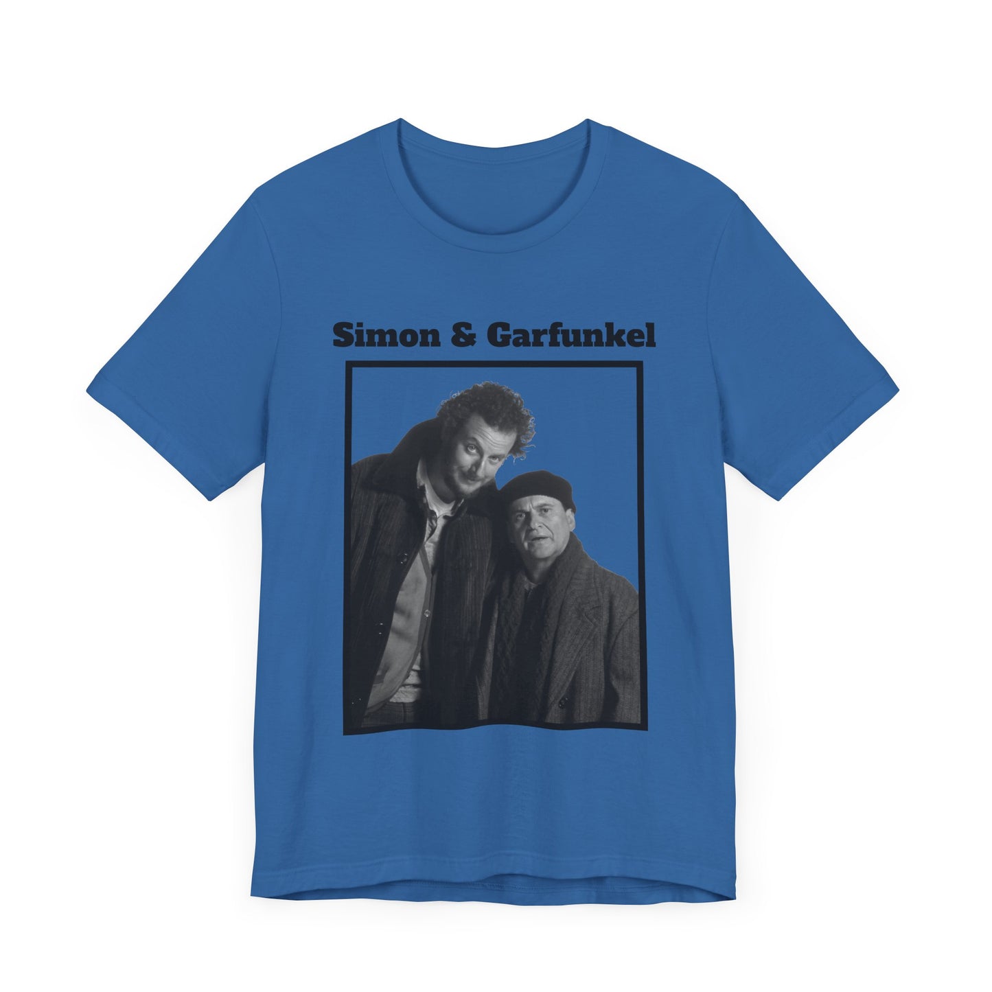 Home Alone Wet Bandits Simon & Garfunkel Meme Short Sleeve Tee Shirt - A Hilariously Ironic Tribute