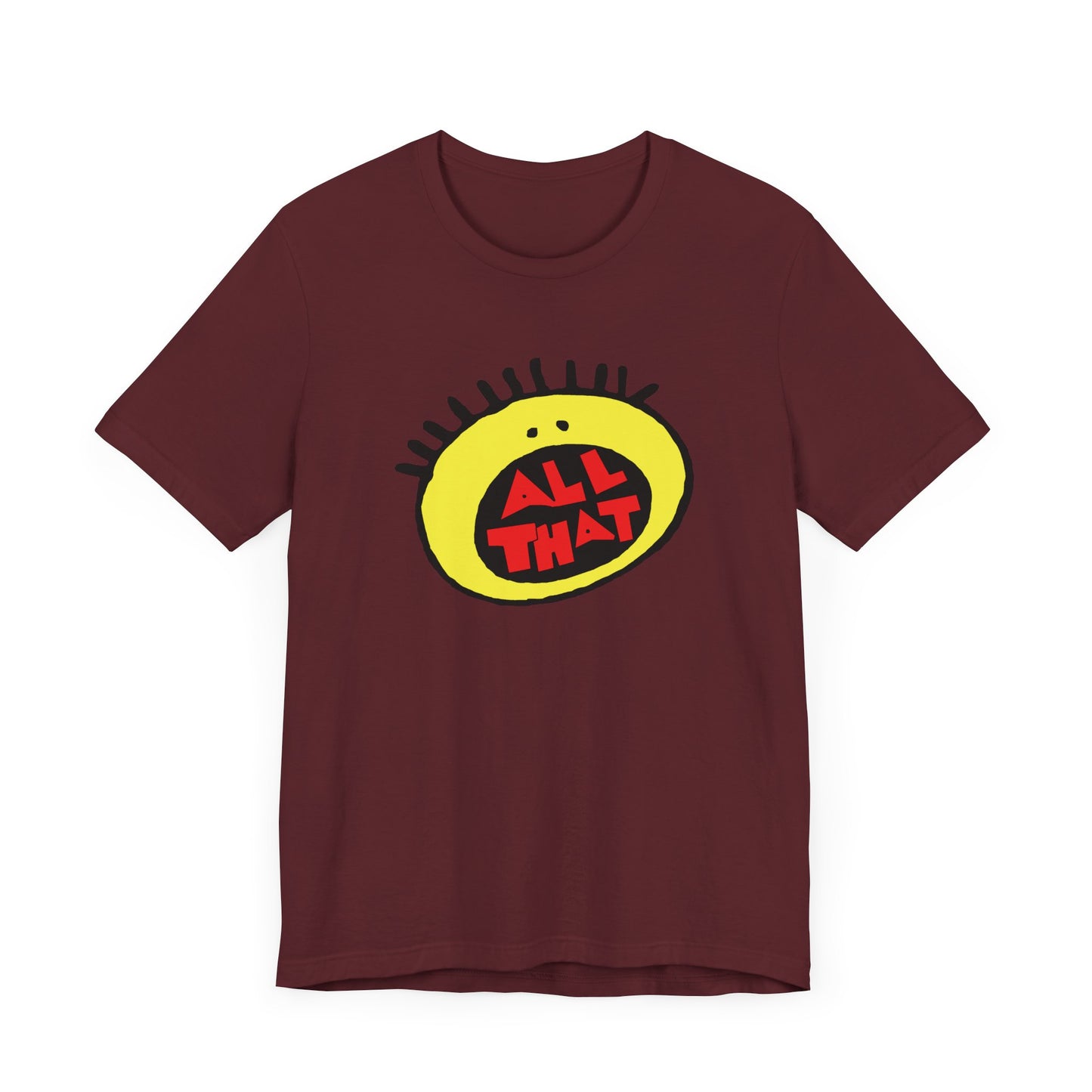 All That Short Sleeve Tee Shirt - A Nostalgic Tribute to 90s Nickelodeon