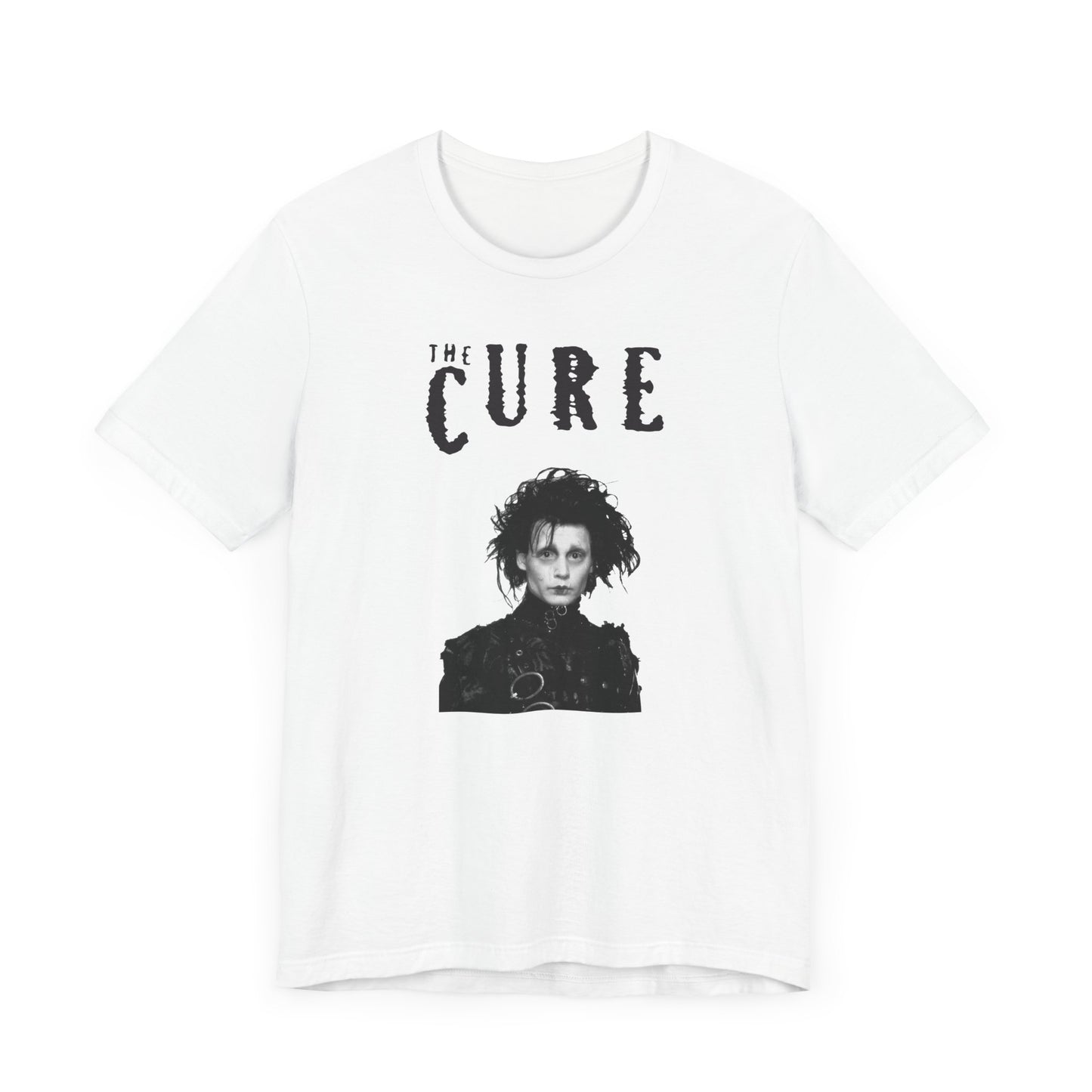 The Cure Meme Funny Short Sleeve Tee Shirt - A Hilarious Goth Tribute
