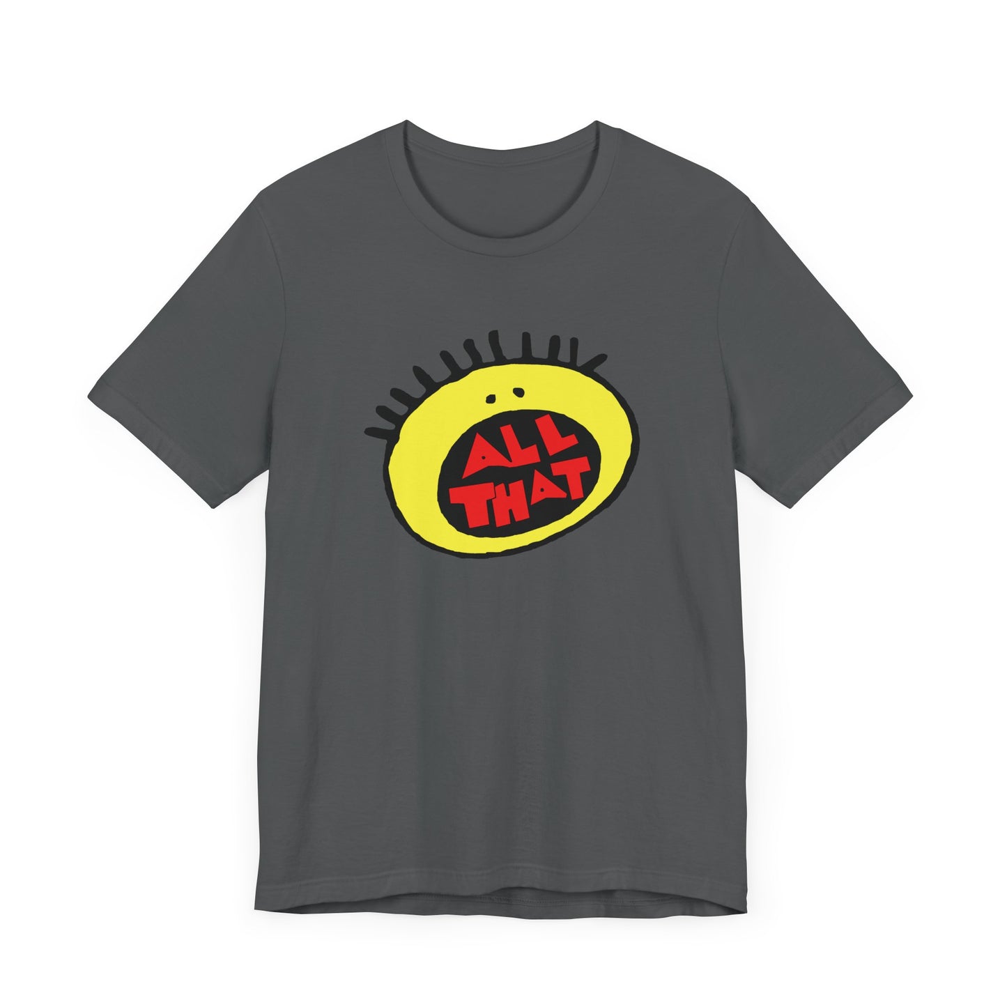 All That Short Sleeve Tee Shirt - A Nostalgic Tribute to 90s Nickelodeon