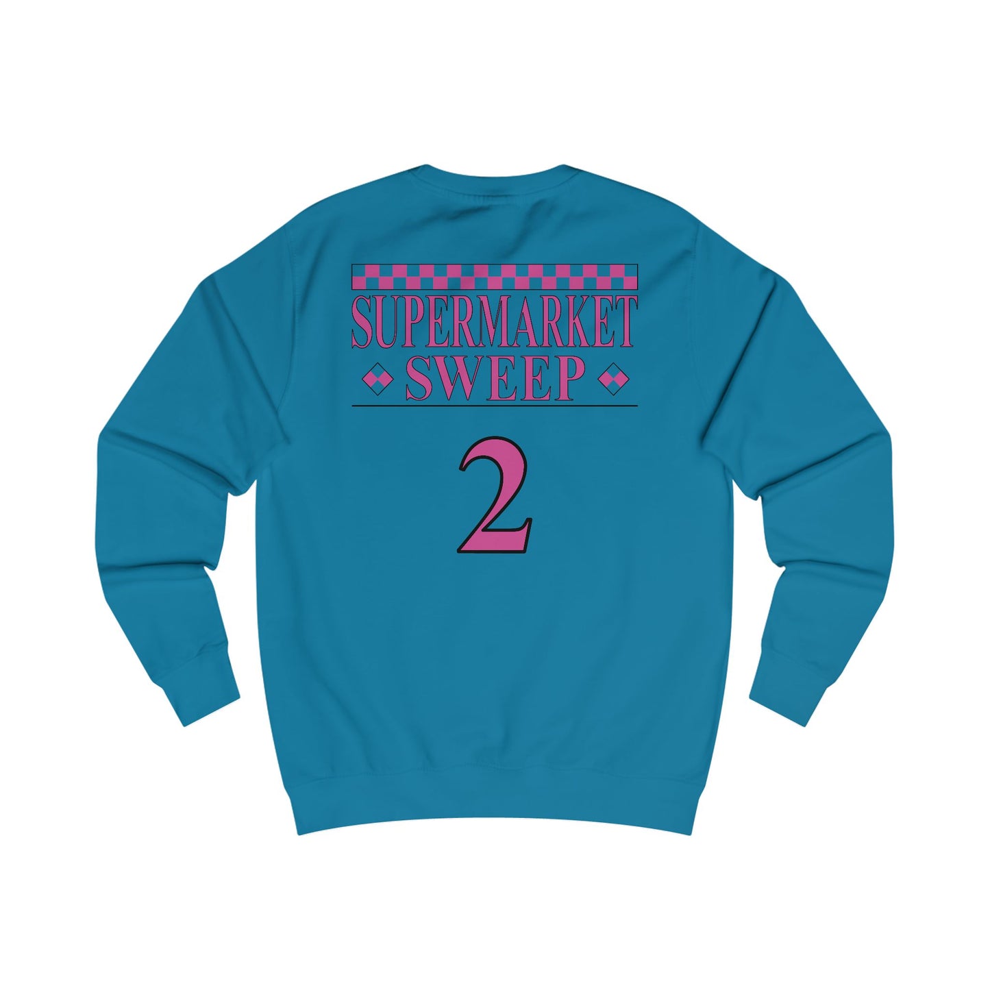 Supermarket Sweep Team 2 Teal Unisex Sweatshirt – Classic Game Show Replica