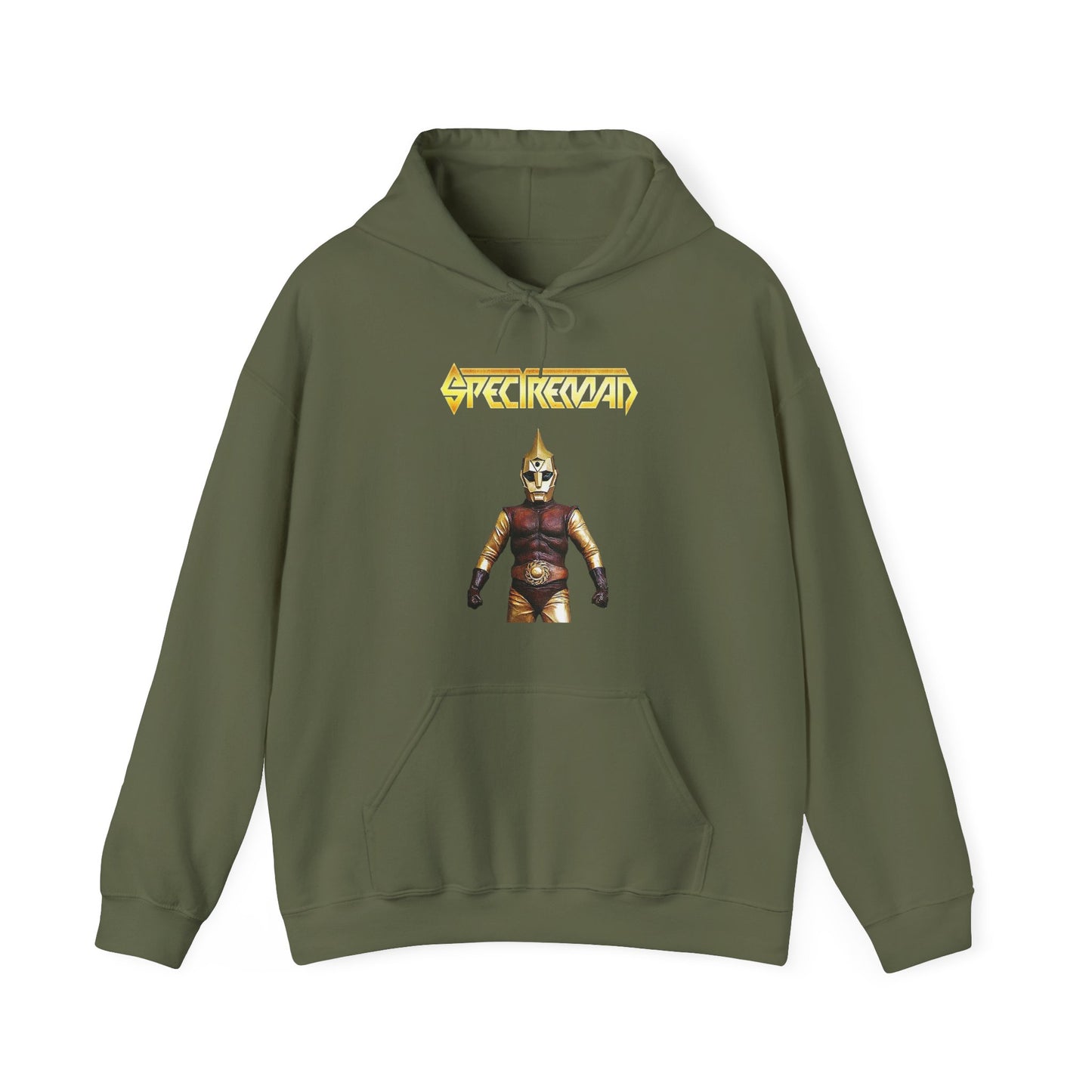 Vintage Spectreman Hoodie Sweatshirt – Classic 70s Tokusatsu Superhero Tribute
