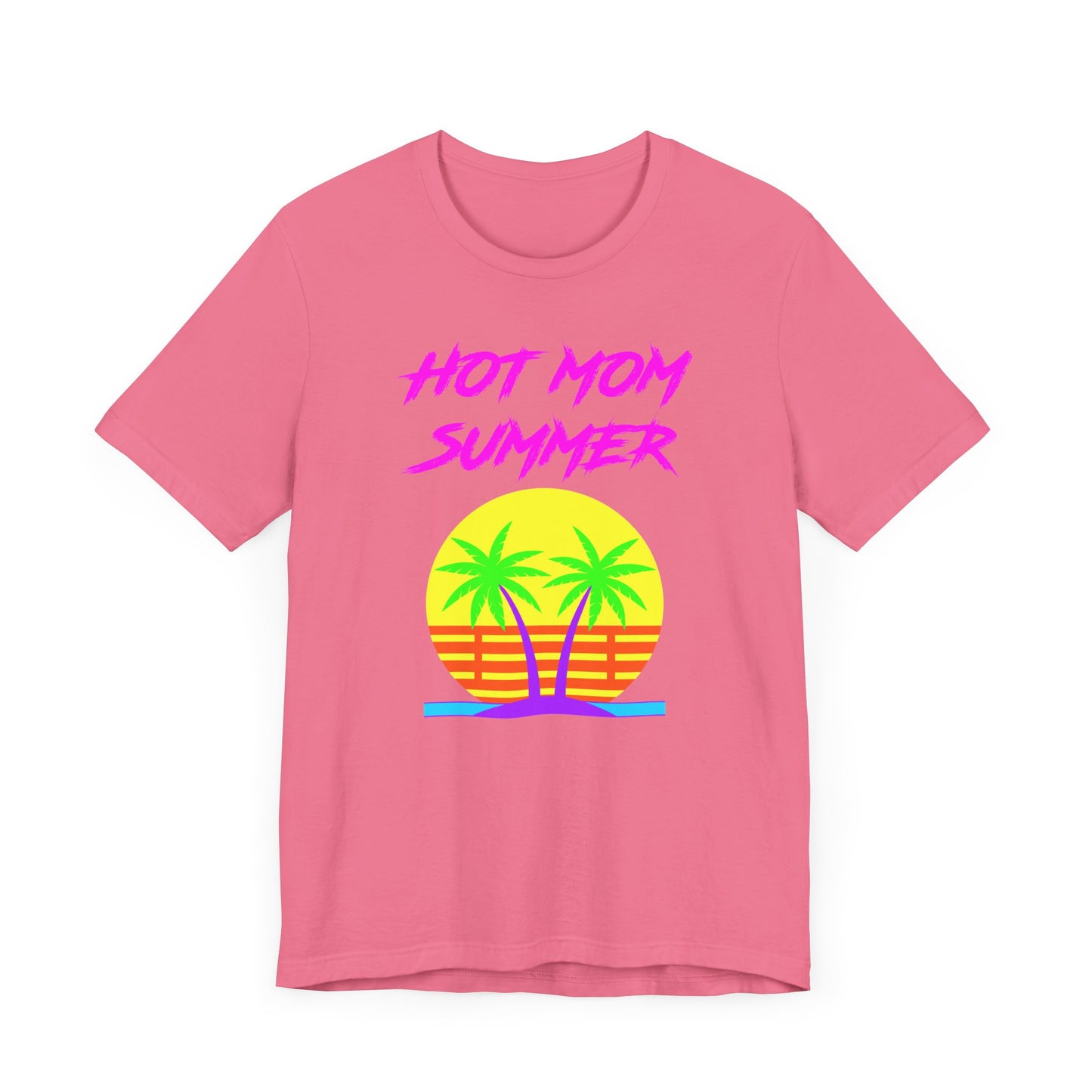 Hot Mom Summer Short Sleeve Tee Shirt