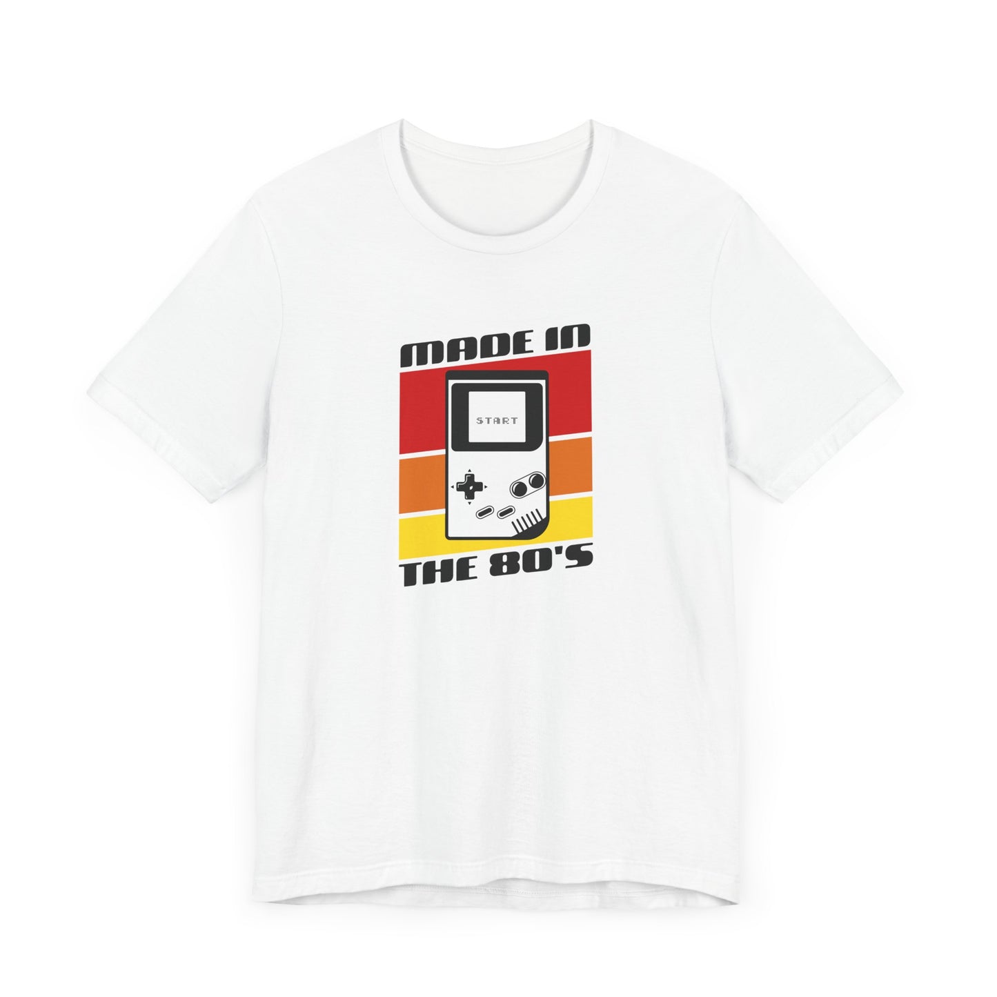 Made in the 80s Short Sleeve Tee – Nostalgia-Inspired Retro Gaming Shirt